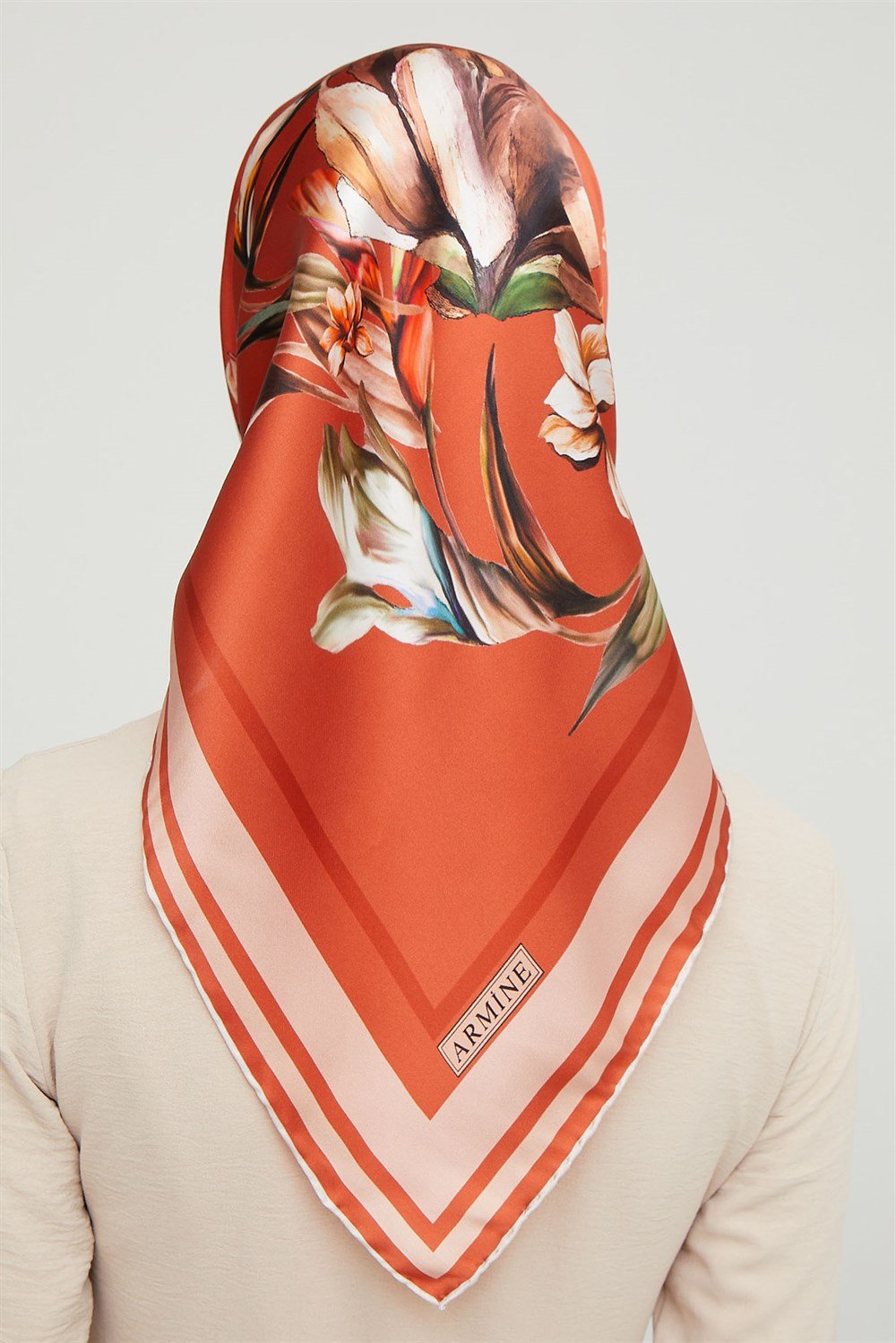 Armine İpek Eşarp 2021/2022 Sonbahar Kış - 8662D-07 - Sura