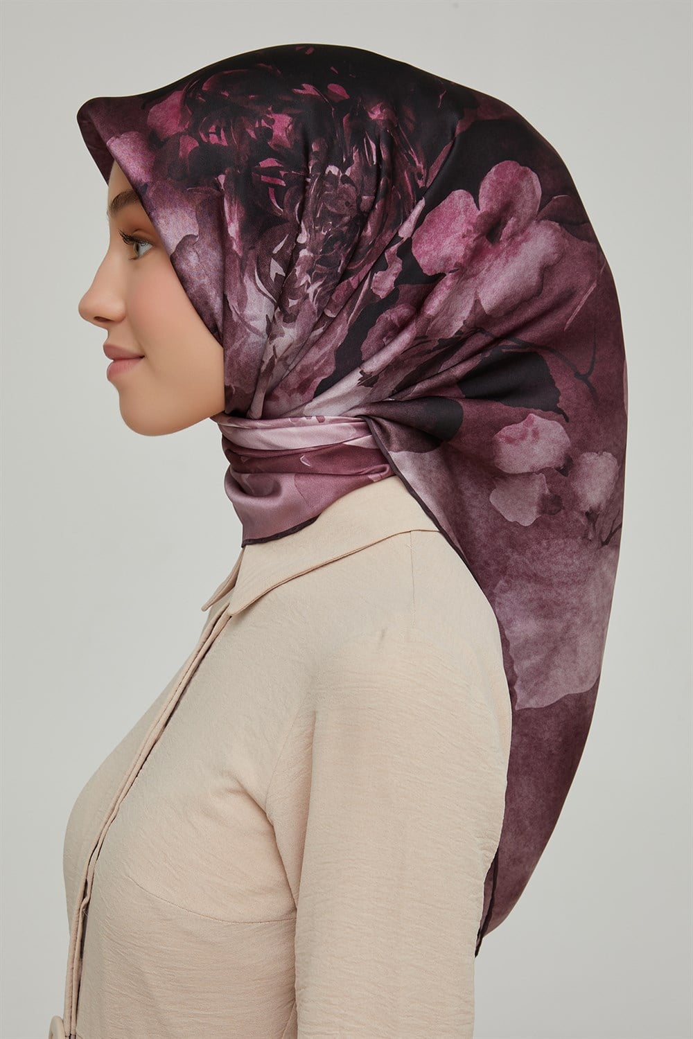 Armine İpek Eşarp 2021/2022 Sonbahar Kış - 8632D-07 - Sura