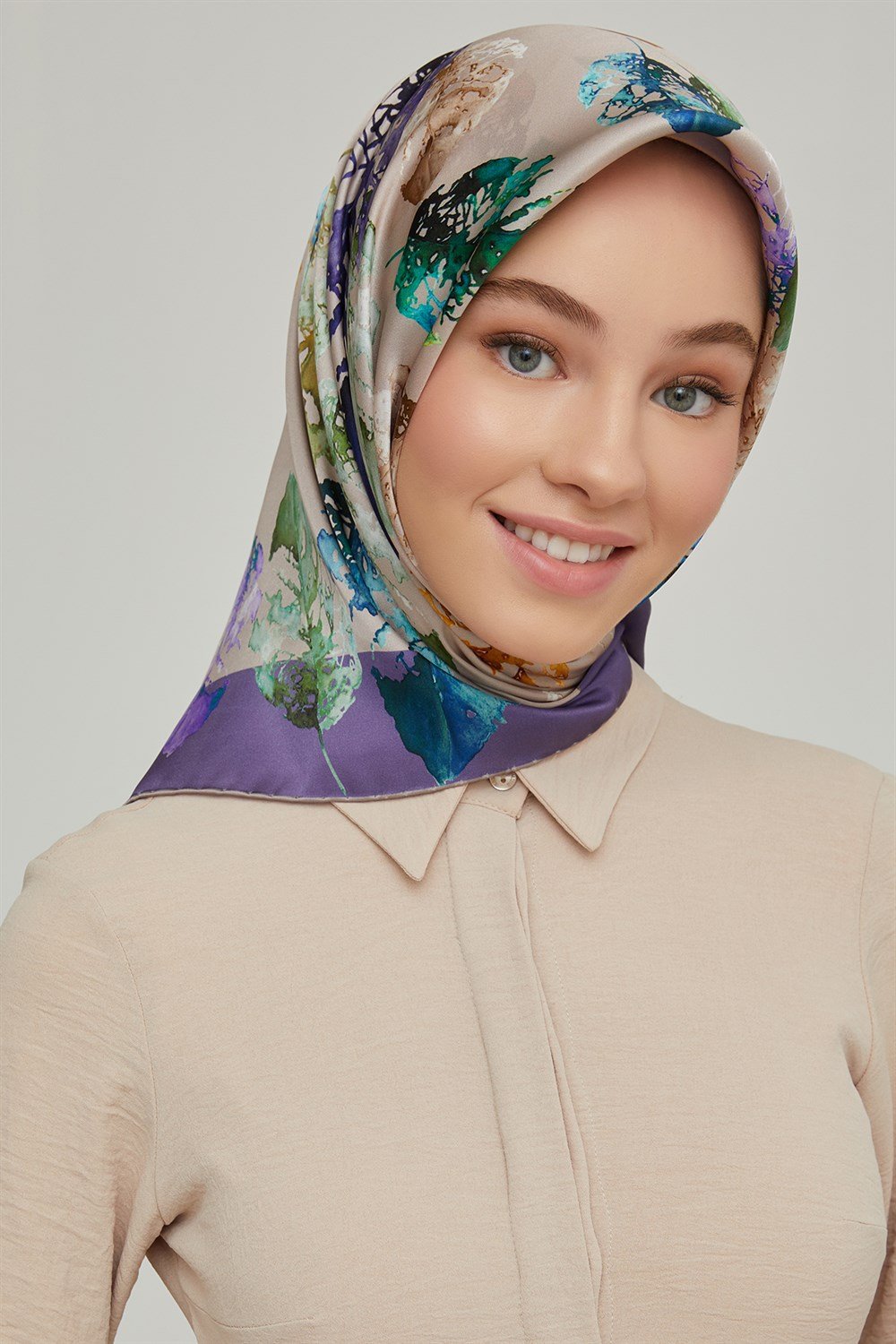 Armine İpek Eşarp 2021/2022 Sonbahar Kış - 8663D-02 - Sura