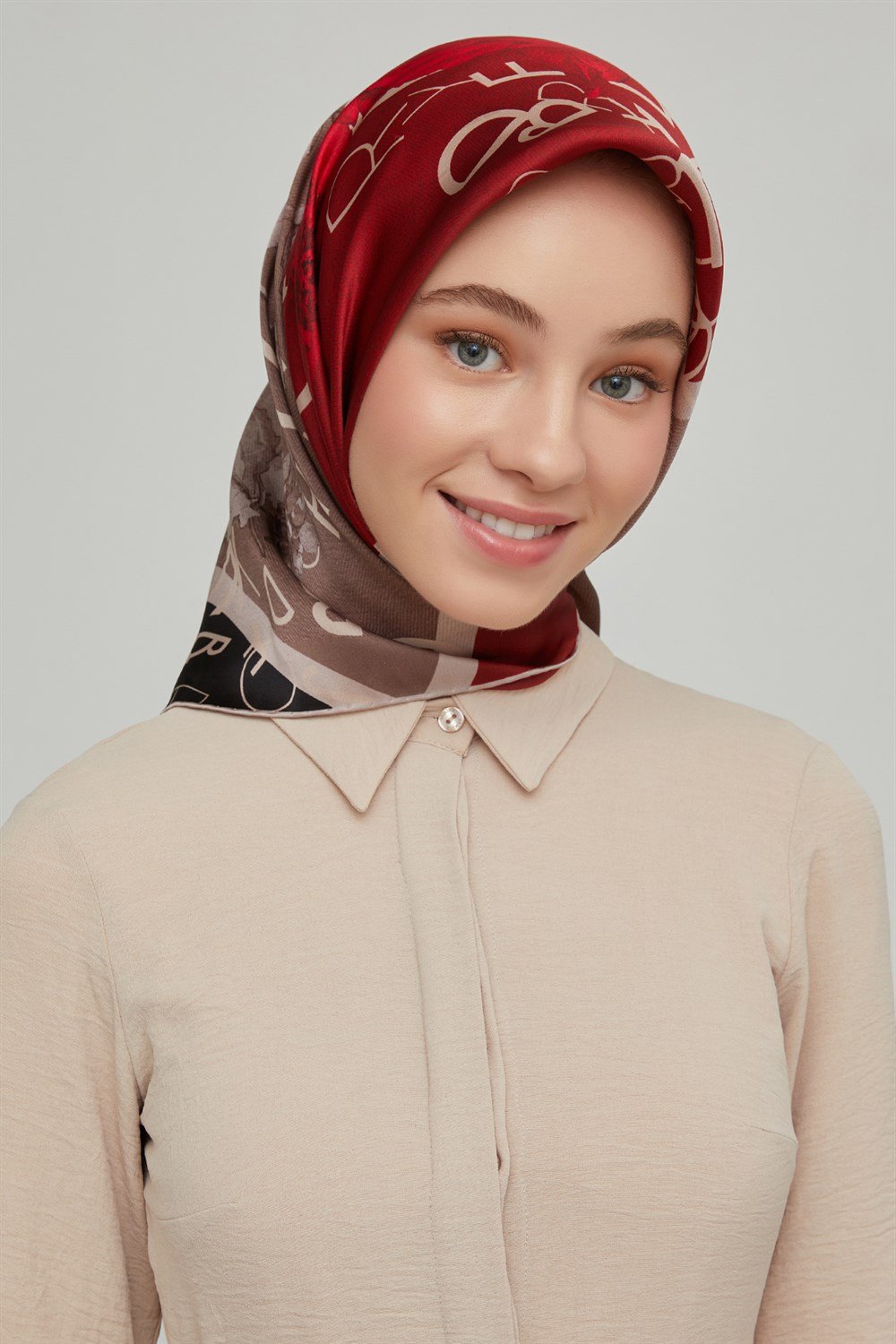 Armine İpek Eşarp 2021/2022 Sonbahar Kış - 8637D-03 - Sura