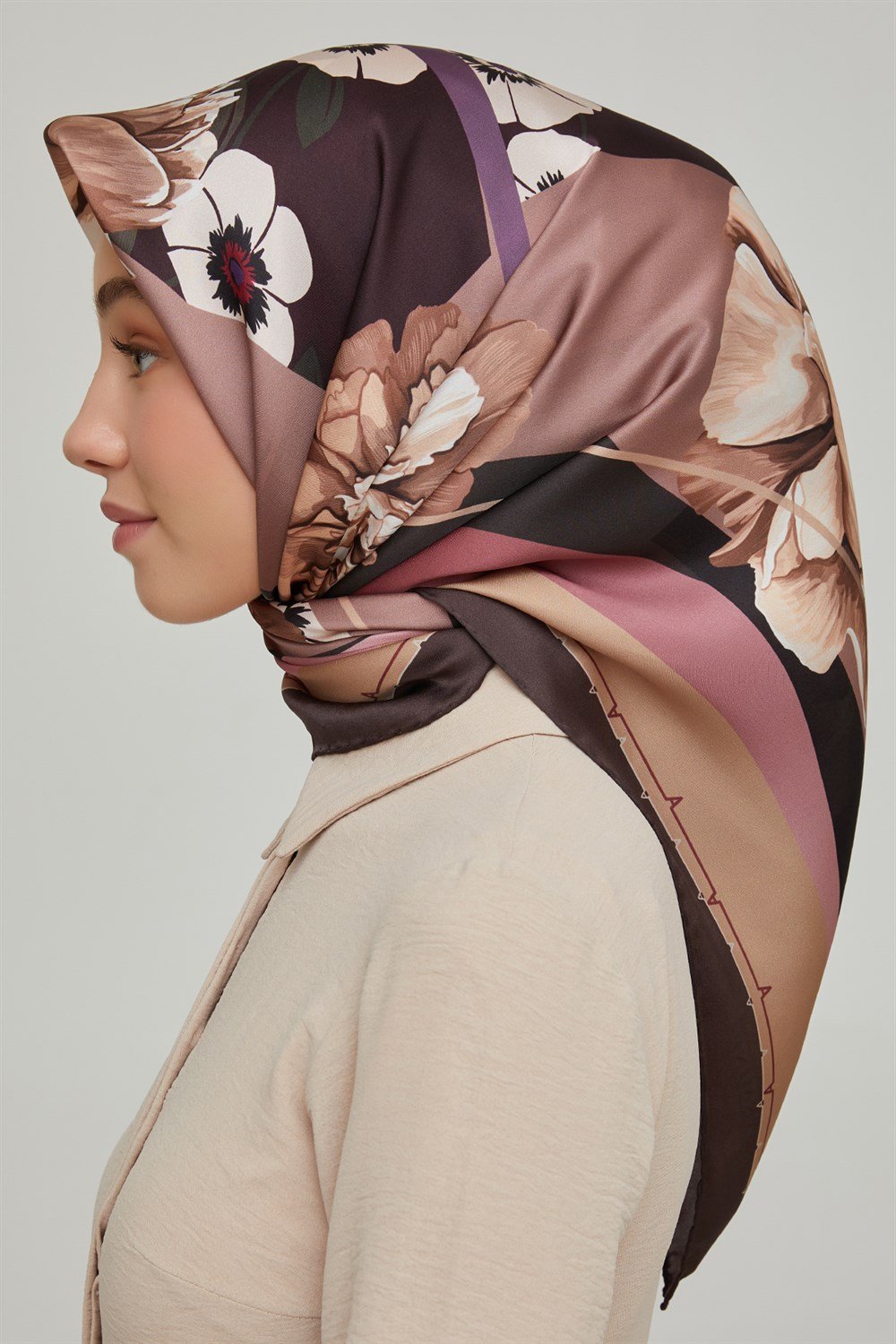 Armine İpek Eşarp 2021/2022 Sonbahar Kış - 8644D-19 - Sura