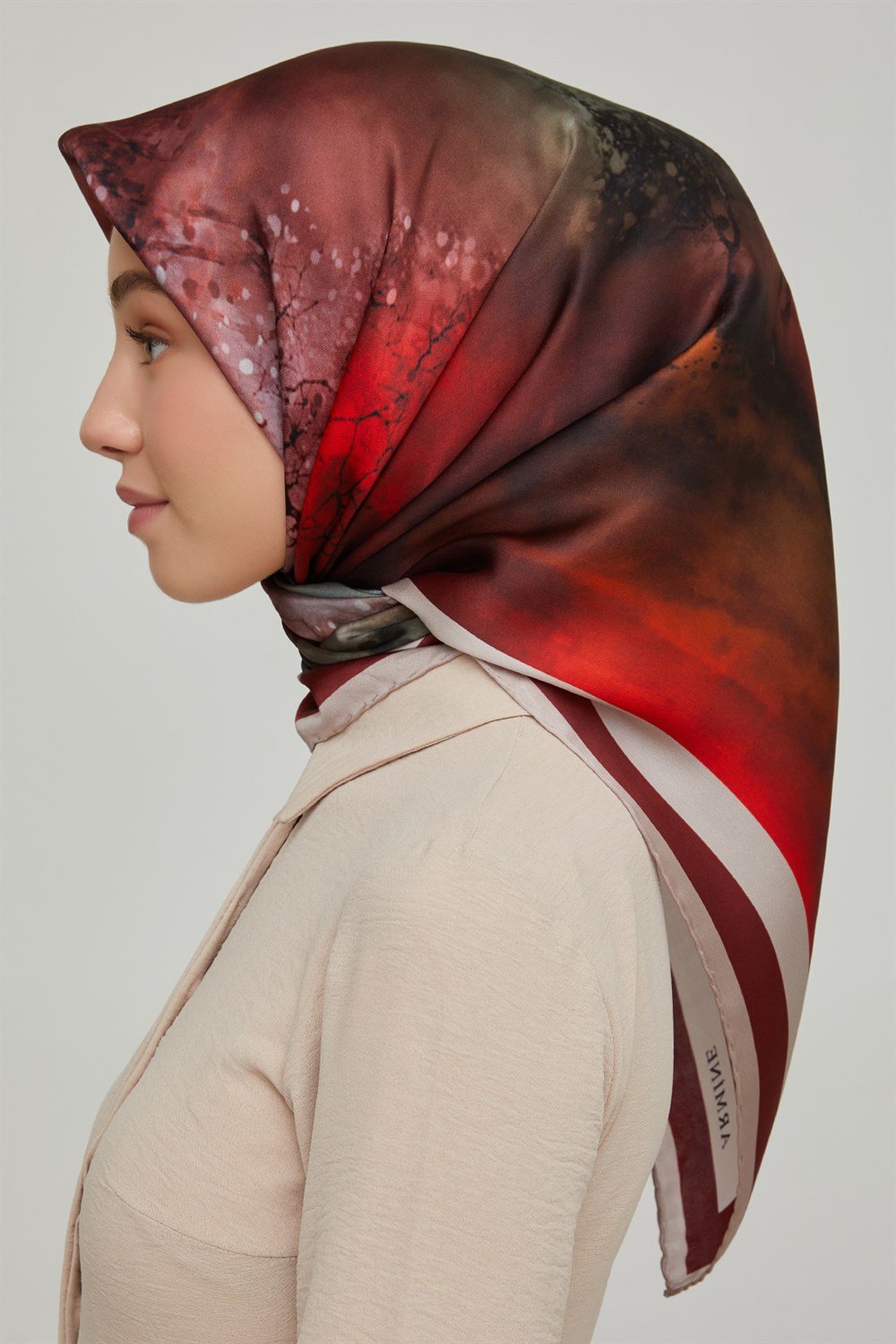 Armine İpek Eşarp 2021/2022 Sonbahar Kış - 8643D-06 - Sura