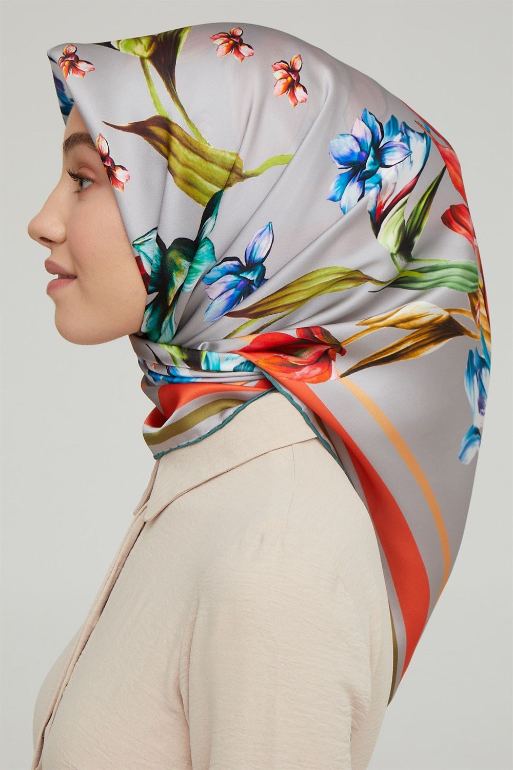 Armine İpek Eşarp 2021/2022 Sonbahar Kış - 8662D-09 - Sura