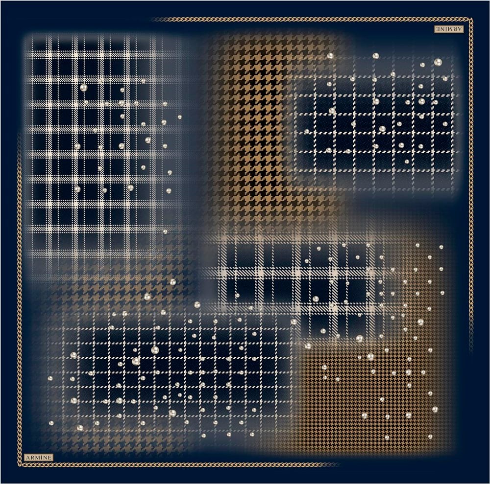 Armine İpek Eşarp 2021/2022 Sonbahar Kış - 8612D-07 - Sura