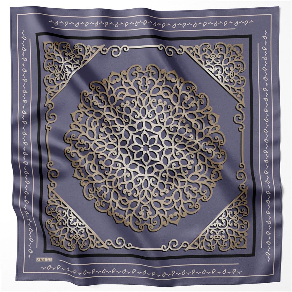 Armine Silk Scarf 2021/2022 Fall-Winter - 8650D-38 - Satin