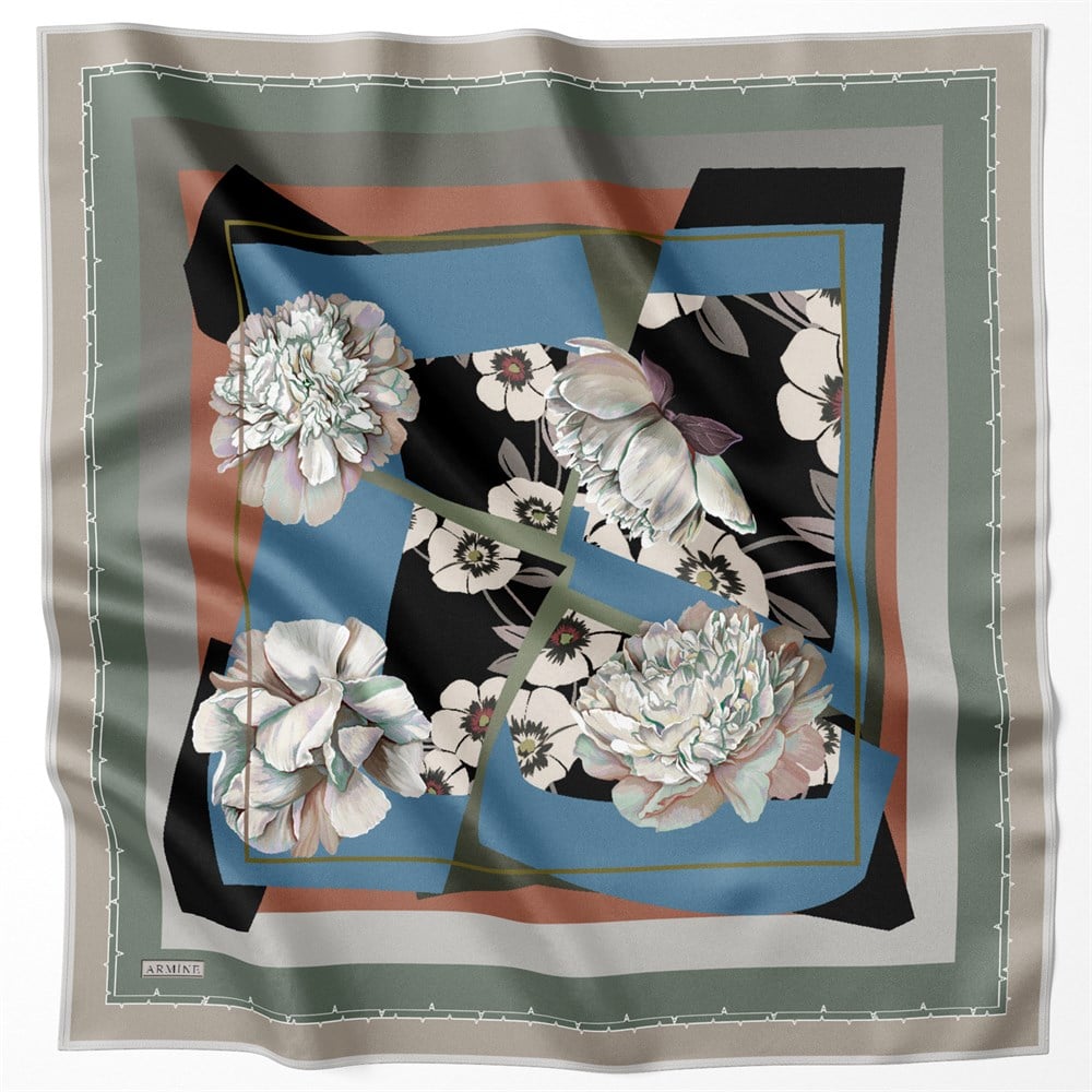 Armine Silk Scarf 2021/2022 Fall-Winter - 8644D-23 - Twill