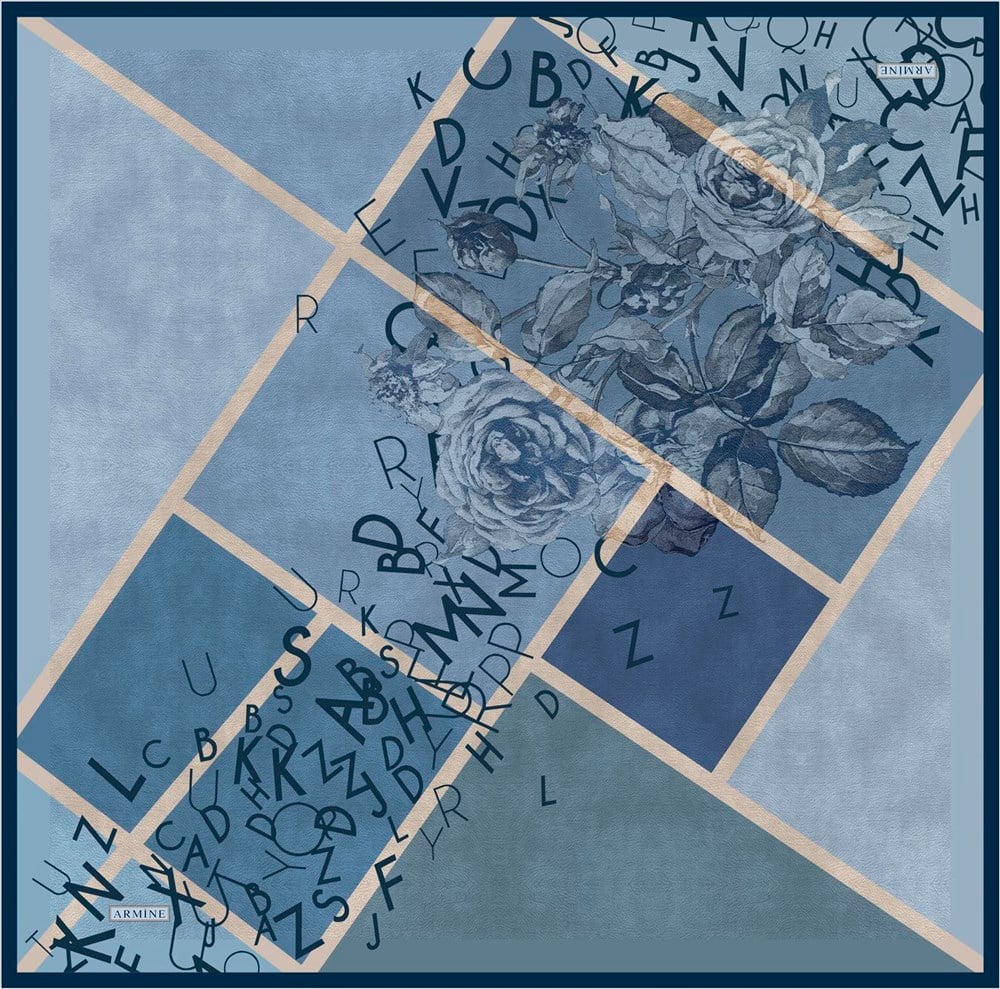 Armine İpek Eşarp 2021/2022 Sonbahar Kış - 8637D-36 - Sura