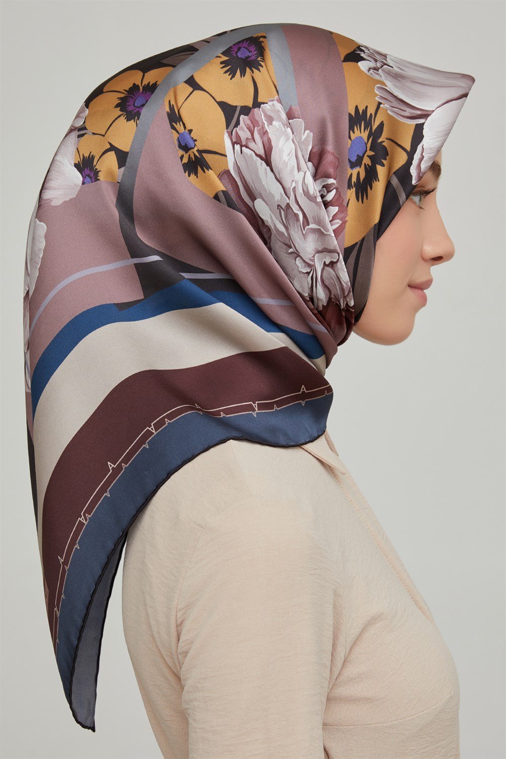 Armine İpek Eşarp 2021/2022 Sonbahar Kış - 8644D-31 - Sura