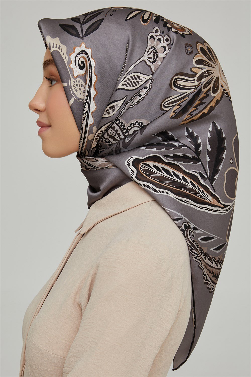 Armine İpek Eşarp 2021/2022 Sonbahar Kış - 8657D-35 - Sura