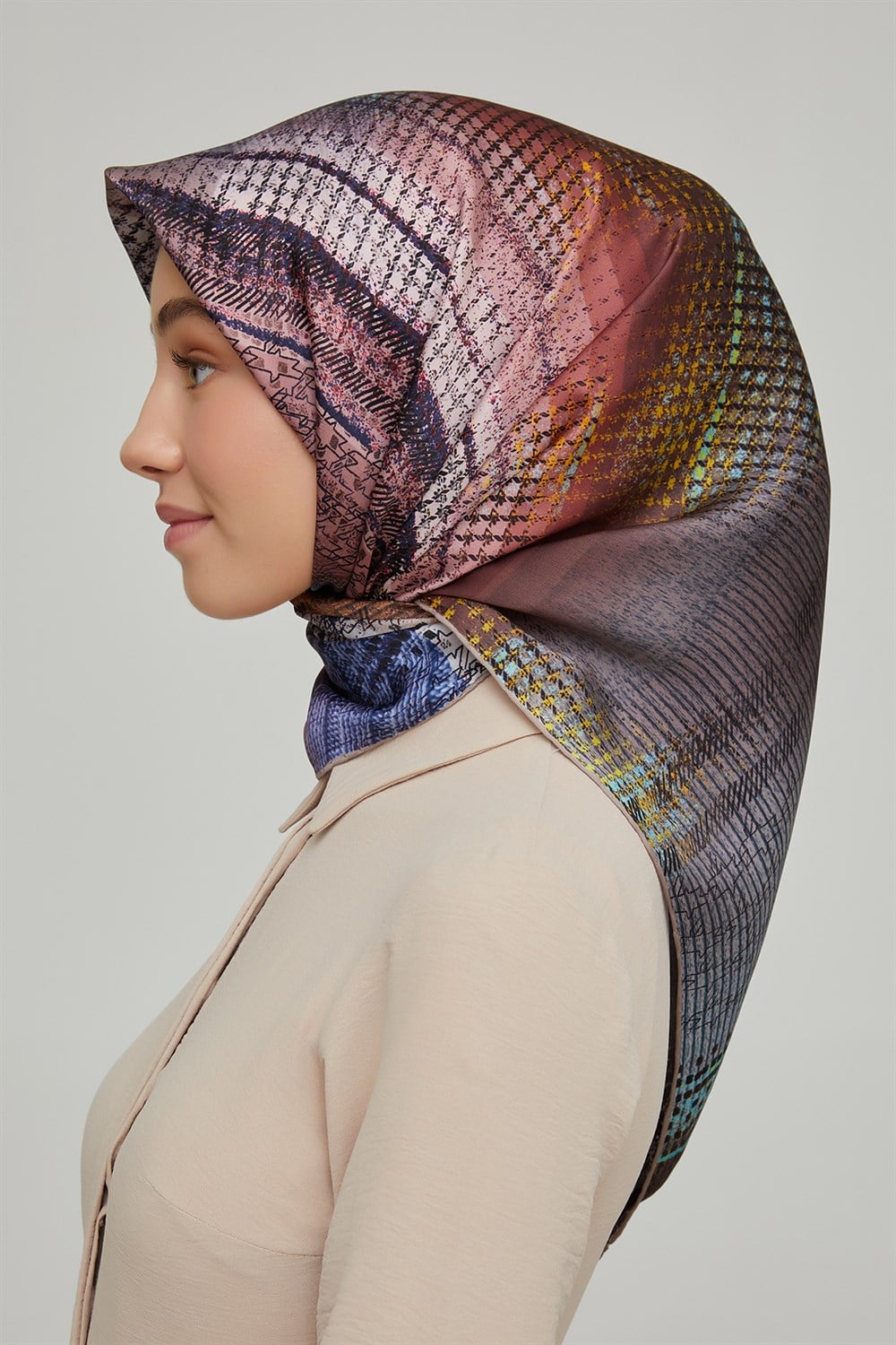Armine İpek Eşarp 2021/2022 Sonbahar Kış - 8602D-39 - Sura
