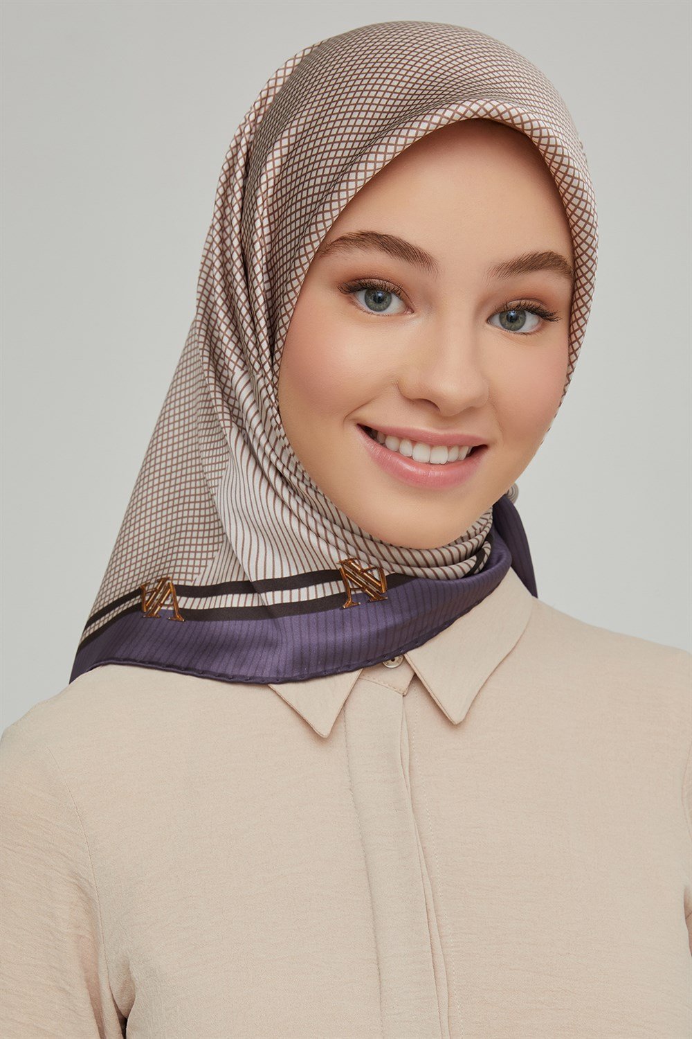 Armine İpek Eşarp 2021/2022 Sonbahar Kış - 8616D-02 - Sura