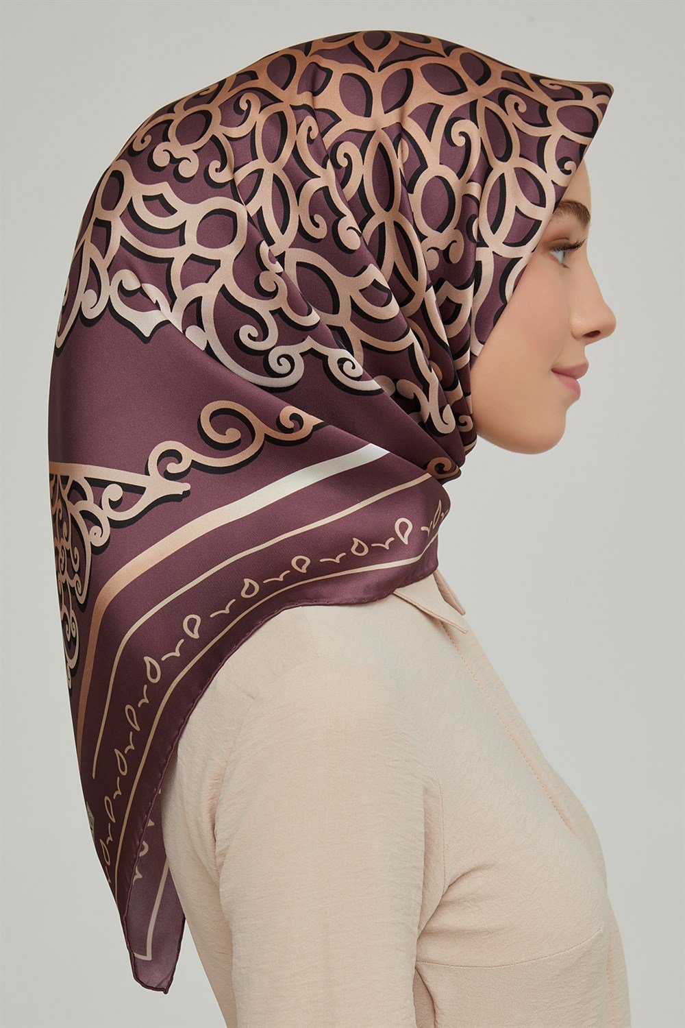 Armine İpek Eşarp 2021/2022 Sonbahar Kış - 8650D-03 - Sura