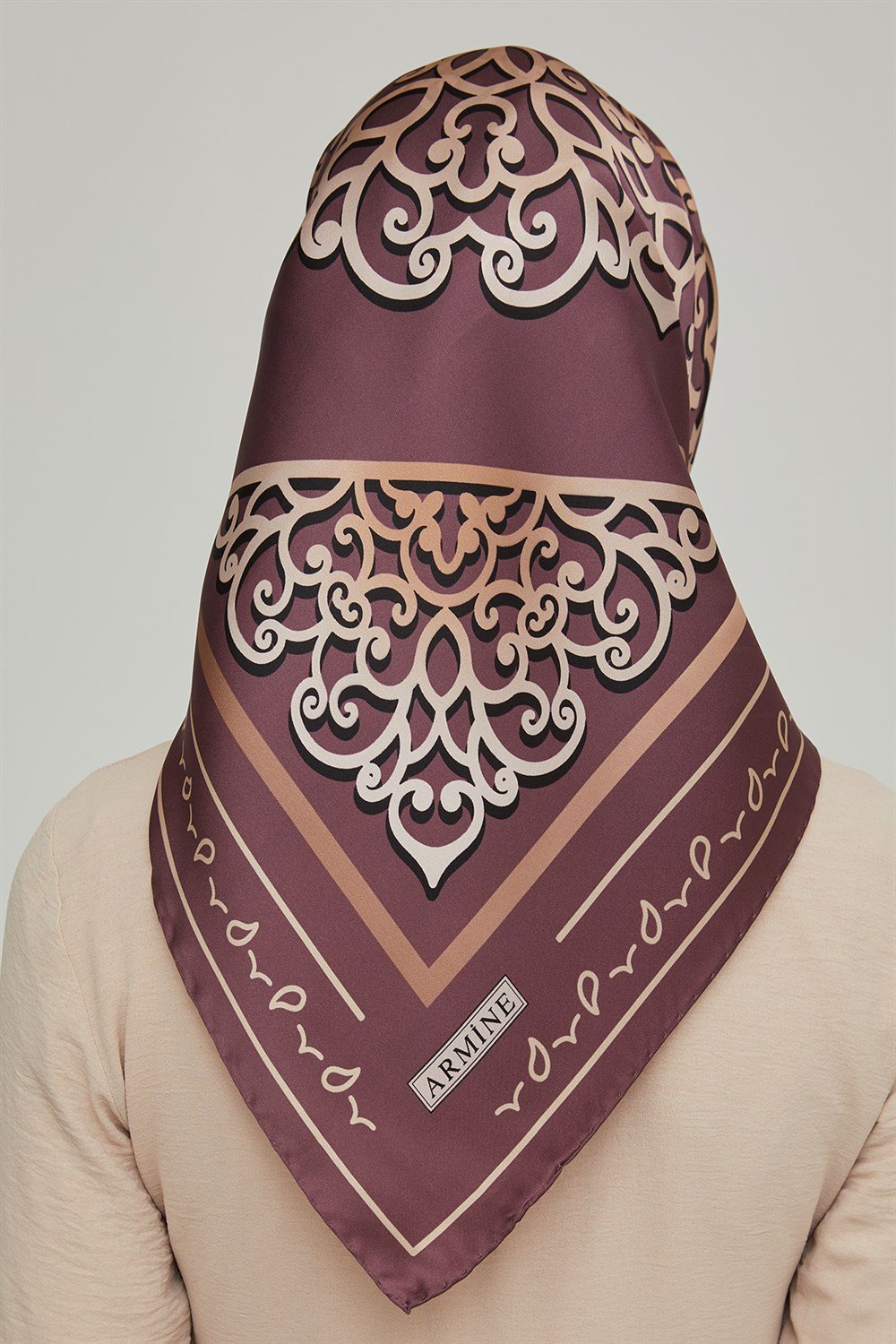 Armine İpek Eşarp 2021/2022 Sonbahar Kış - 8650D-03 - Sura