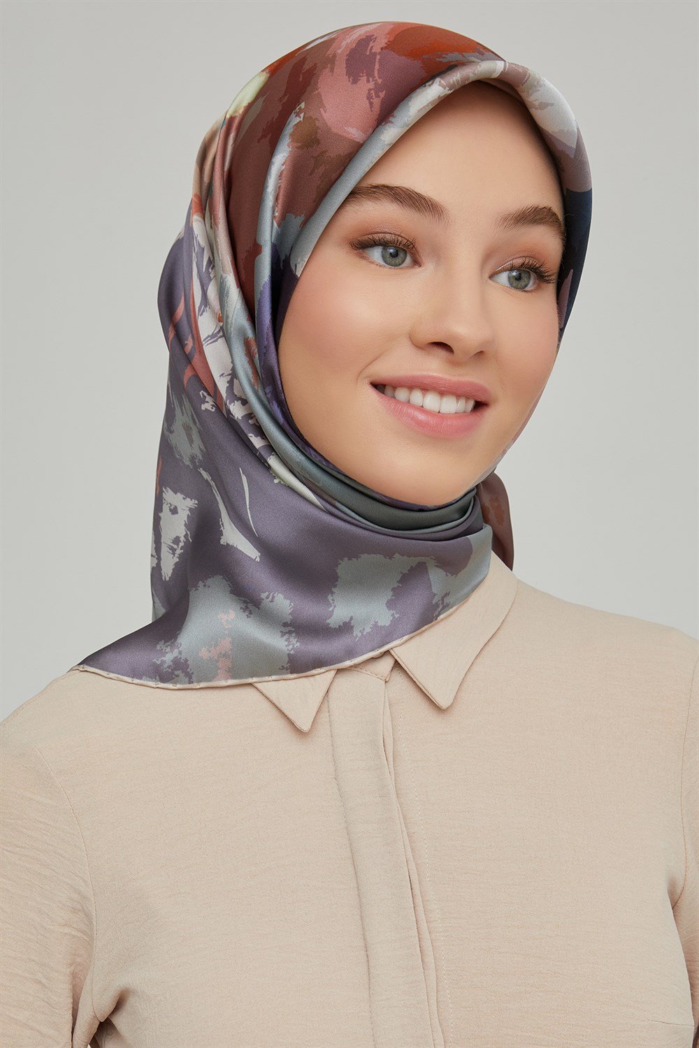 Armine İpek Eşarp 2021/2022 Sonbahar Kış - 8651D-20 - Tivil