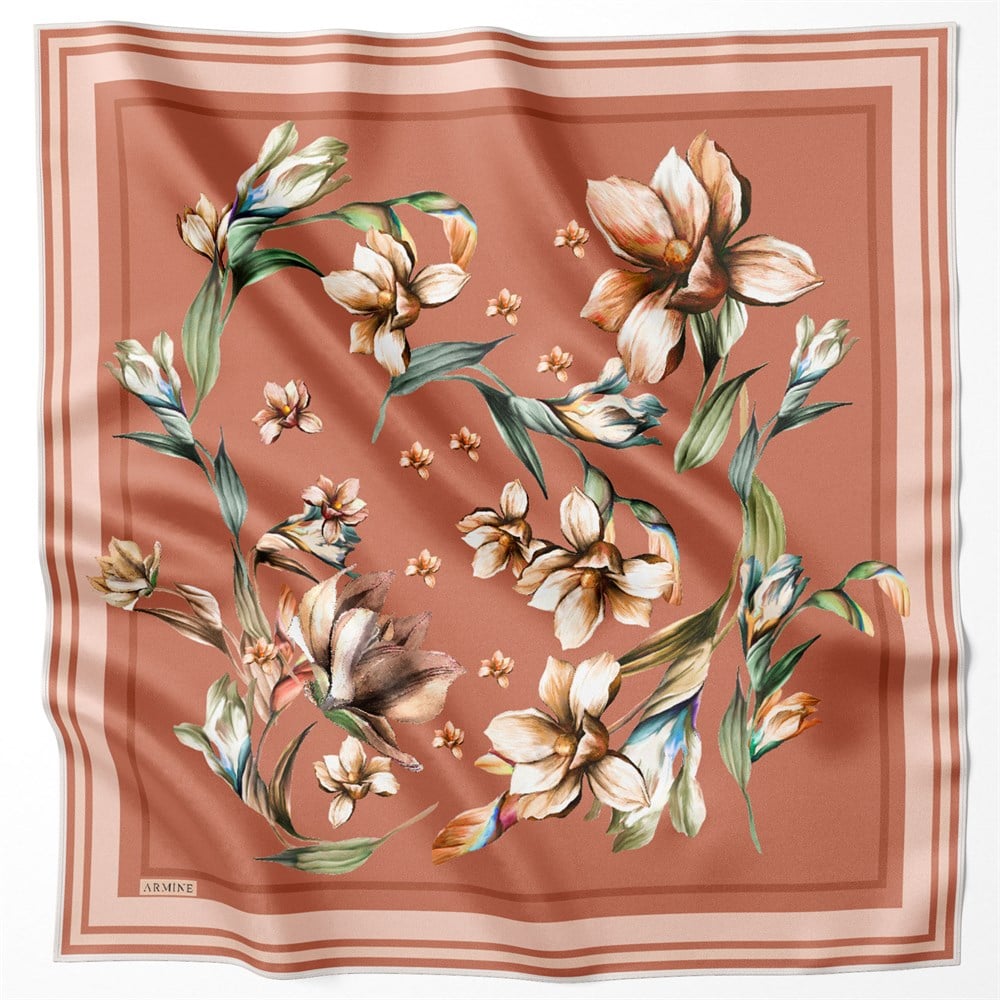 Armine İpek Eşarp 2021/2022 Sonbahar Kış - 8662D-07 - Sura