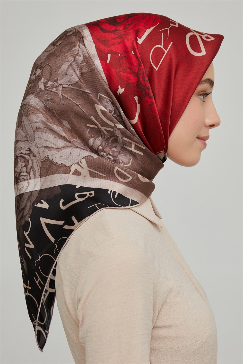 Armine İpek Eşarp 2021/2022 Sonbahar Kış - 8637D-03 - Sura