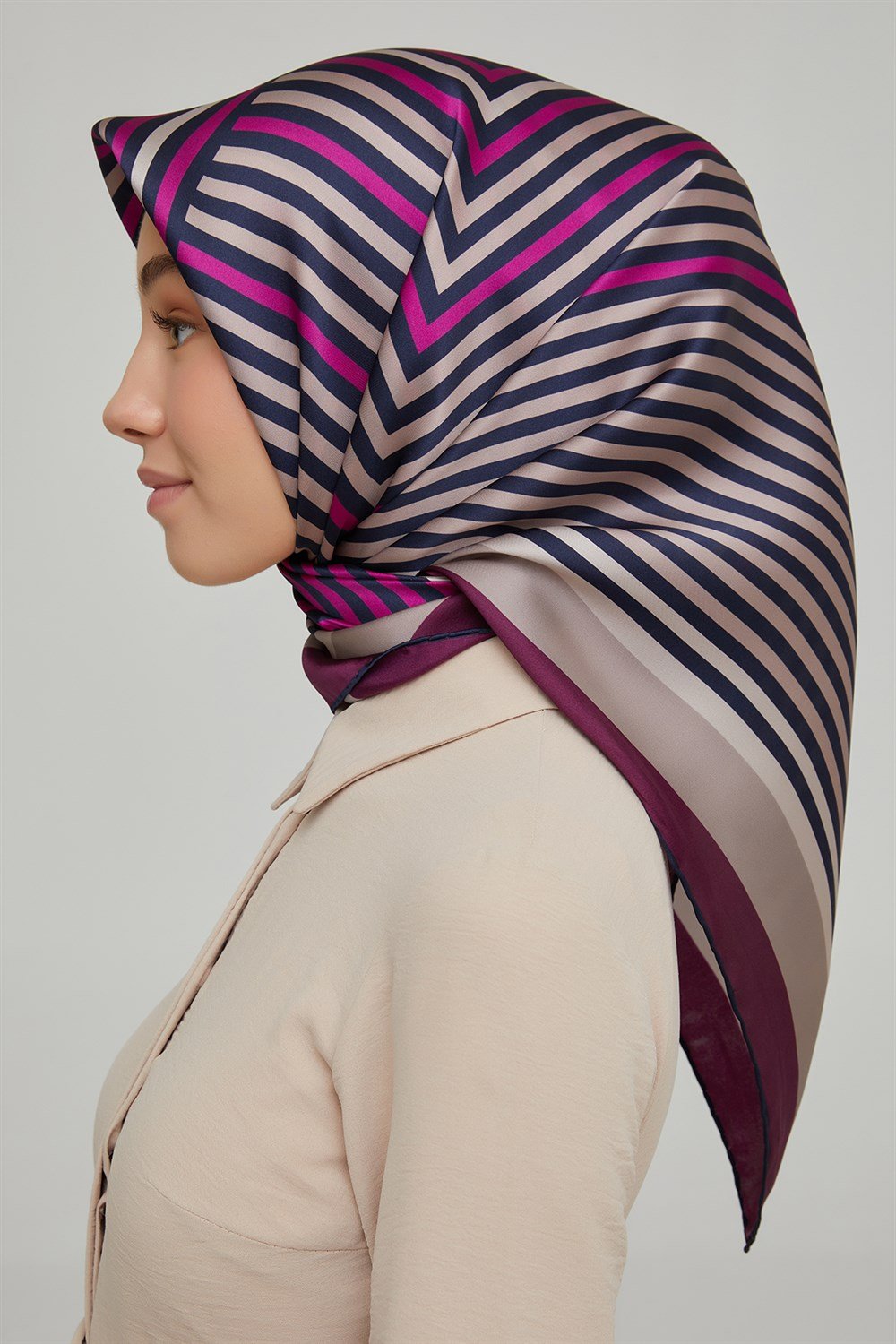 Armine İpek Eşarp 2021/2022 Sonbahar Kış - 8633D-06 - Sura