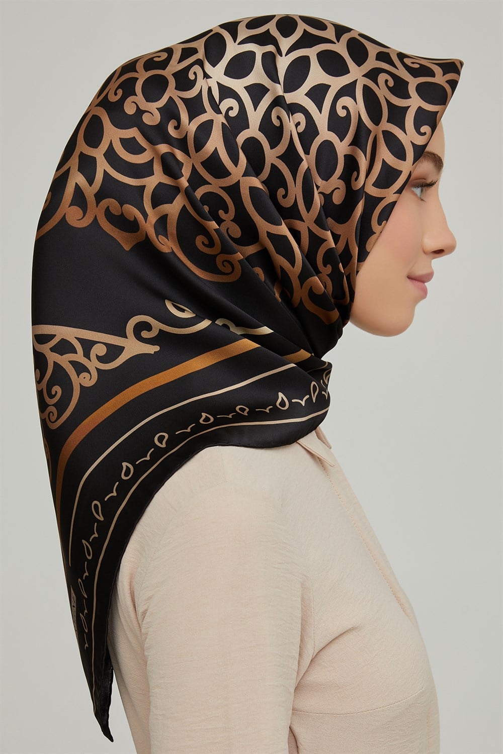 Armine İpek Eşarp 2021/2022 Sonbahar Kış - 8650D-30 - Tivil