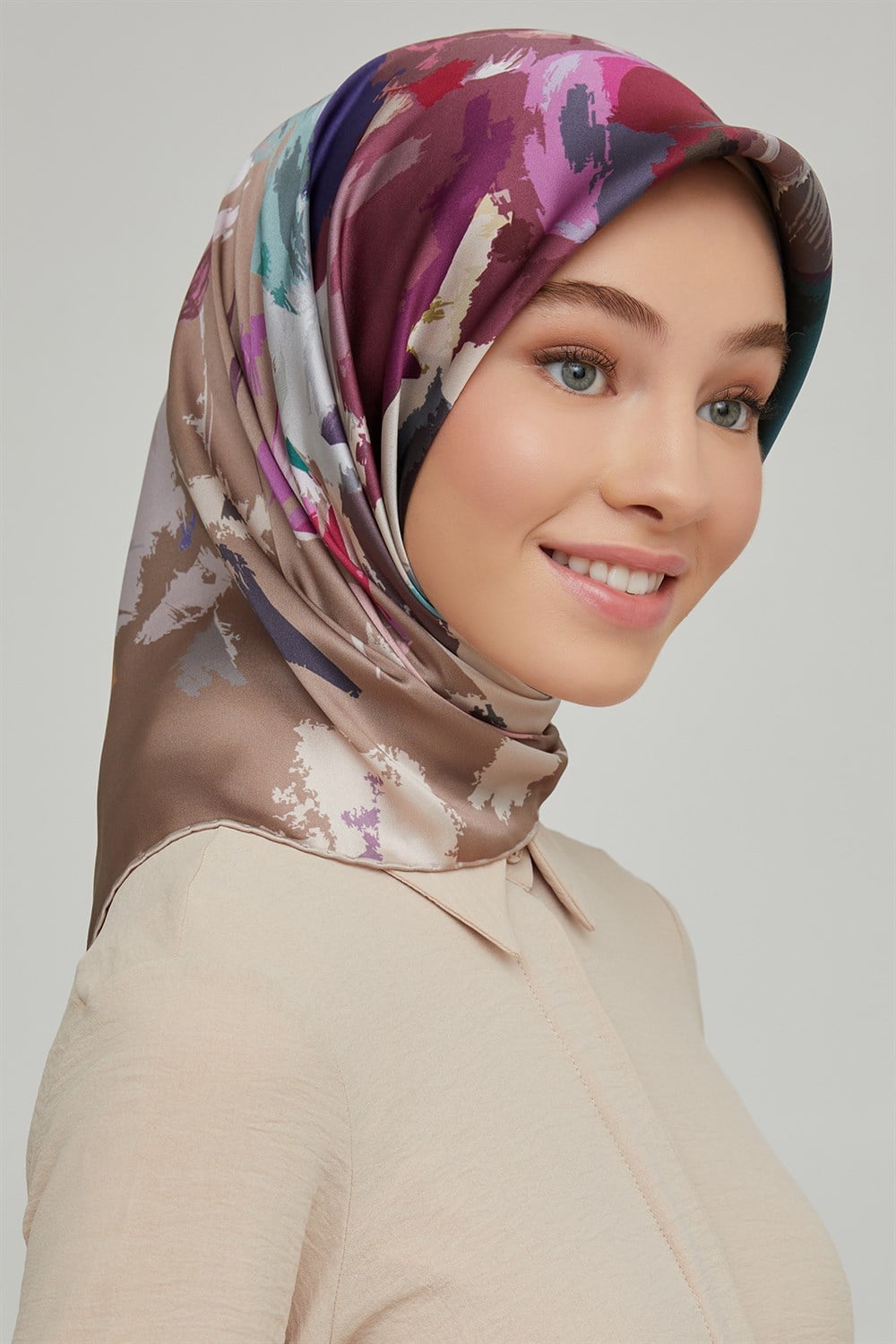 Armine İpek Eşarp 2021/2022 Sonbahar Kış - 8651D-32 - Tivil