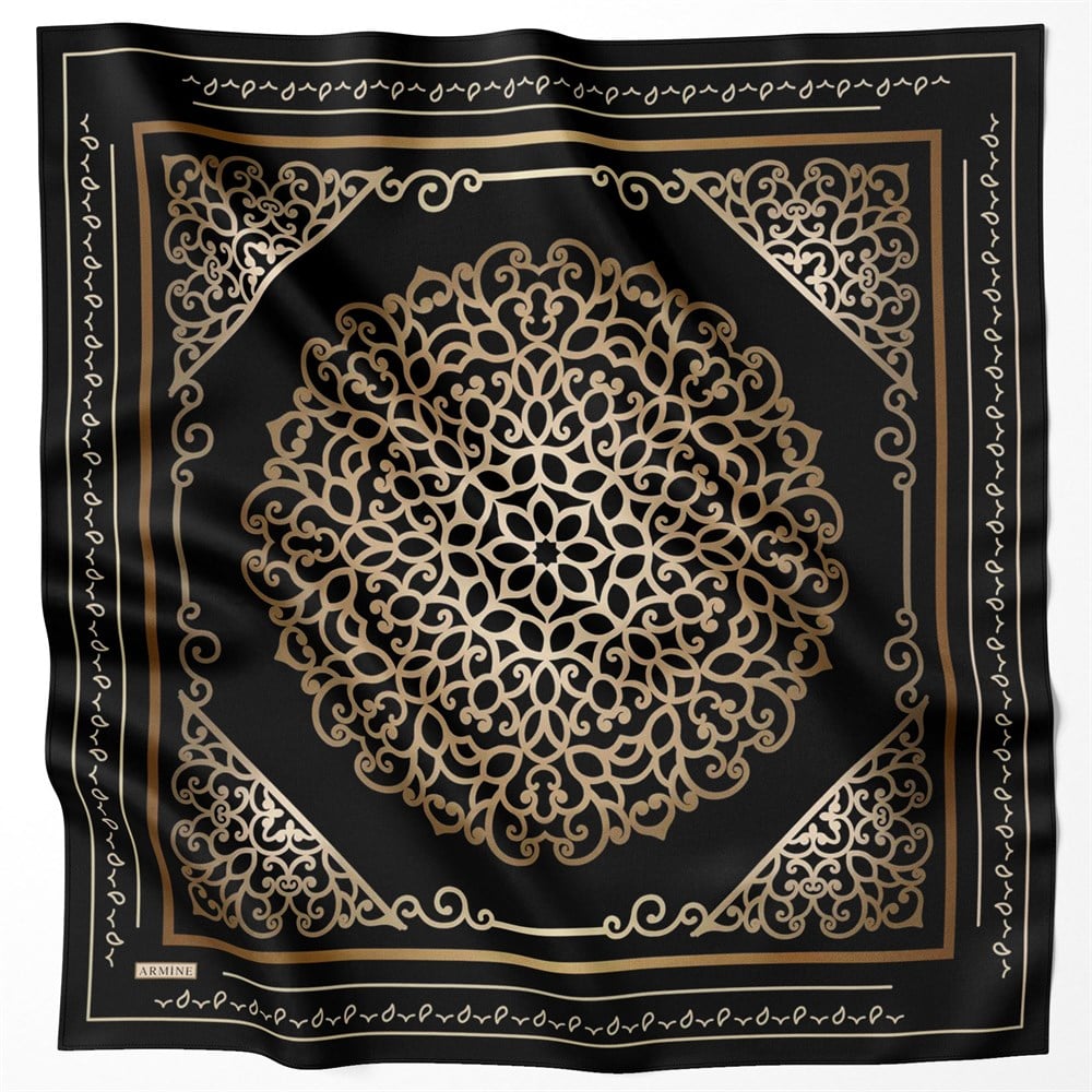 Armine İpek Eşarp 2021/2022 Sonbahar Kış - 8650D-30 - Sura