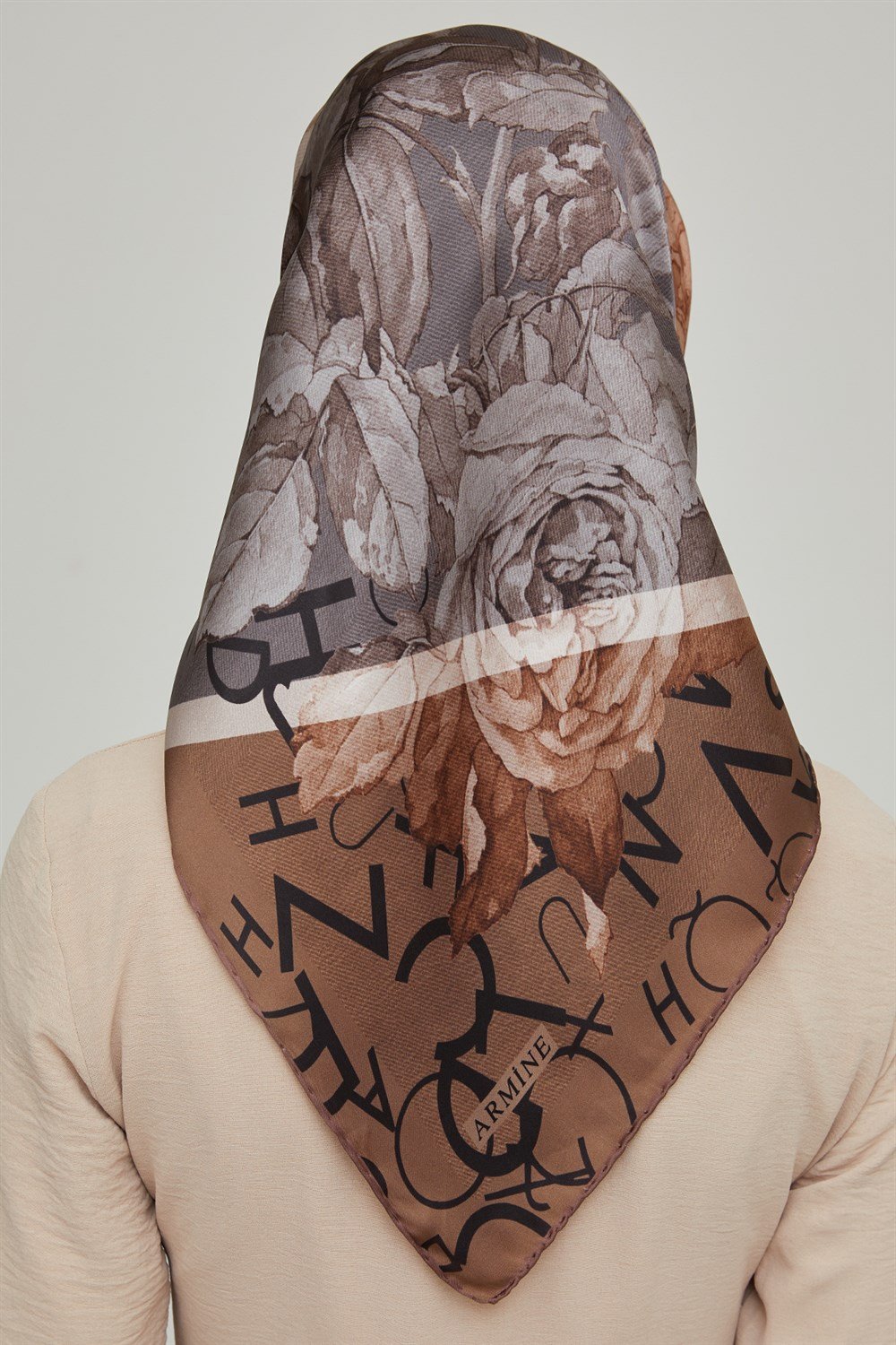 Armine İpek Eşarp 2021/2022 Sonbahar Kış - 8637D-07 - Sura