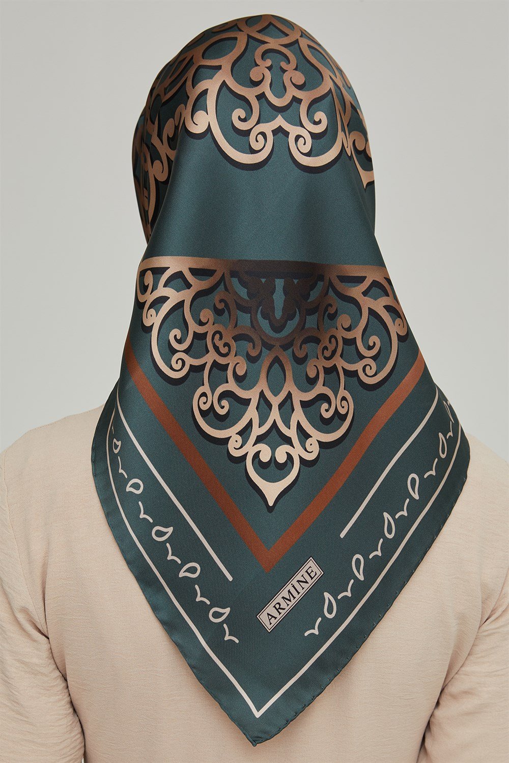 Armine İpek Eşarp 2021/2022 Sonbahar Kış - 8650D-44 - Sura