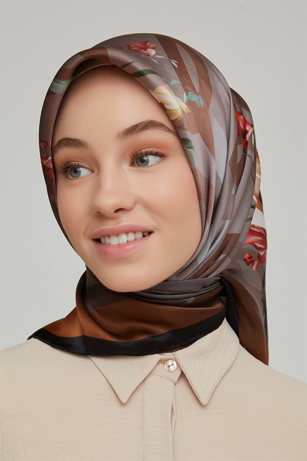 Armine İpek Eşarp 2021/2022 Sonbahar Kış - 8666D-42 - Sura