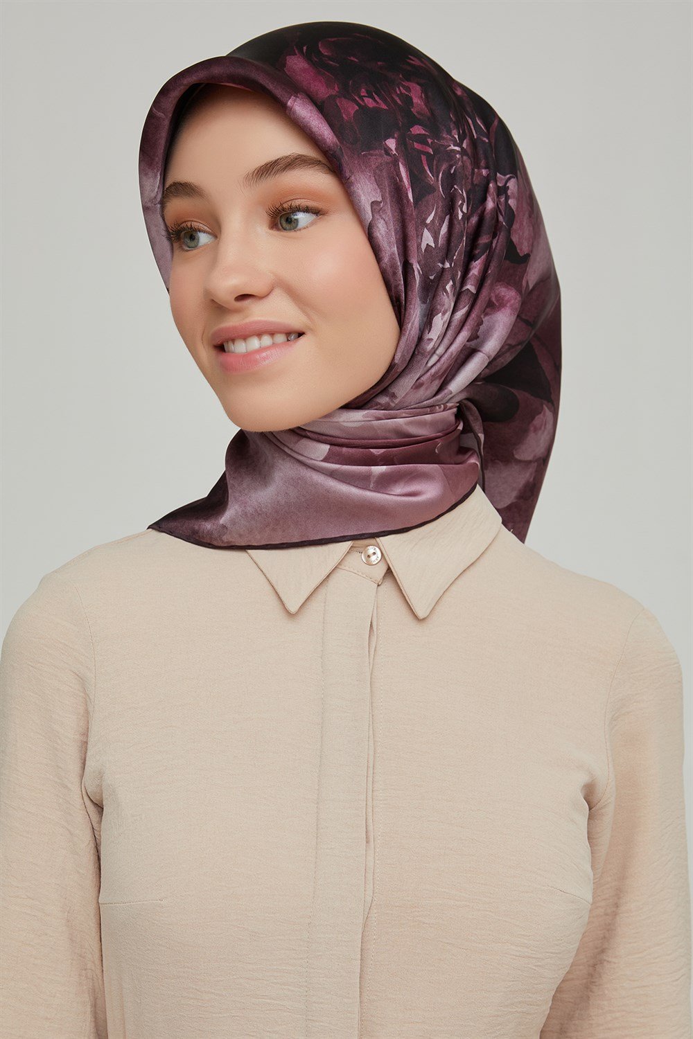 Armine İpek Eşarp 2021/2022 Sonbahar Kış - 8632D-07 - Sura