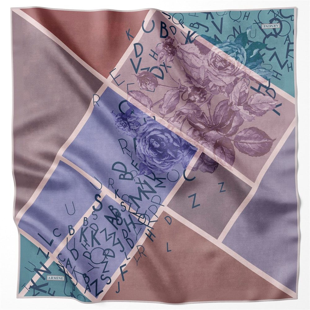 Armine İpek Eşarp 2021/2022 Sonbahar Kış - 8637D-39 - Sura