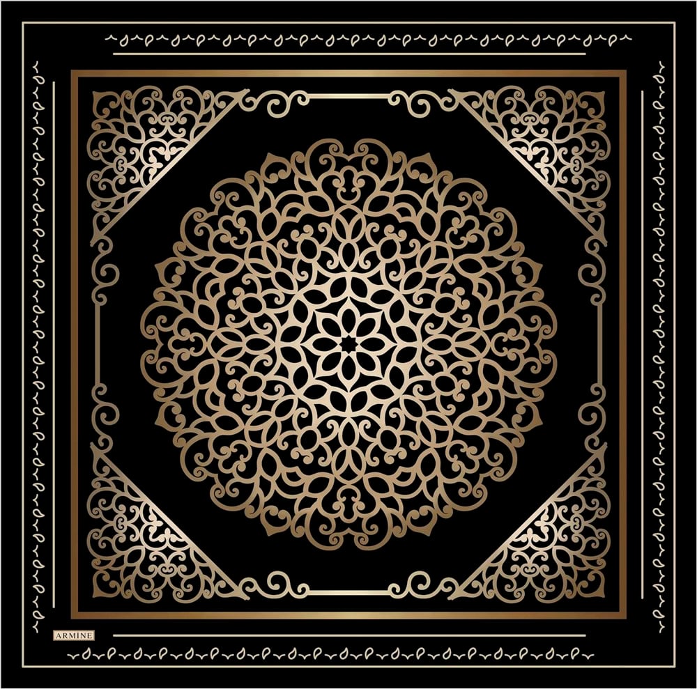 Armine İpek Eşarp 2021/2022 Sonbahar Kış - 8650D-30 - Tivil