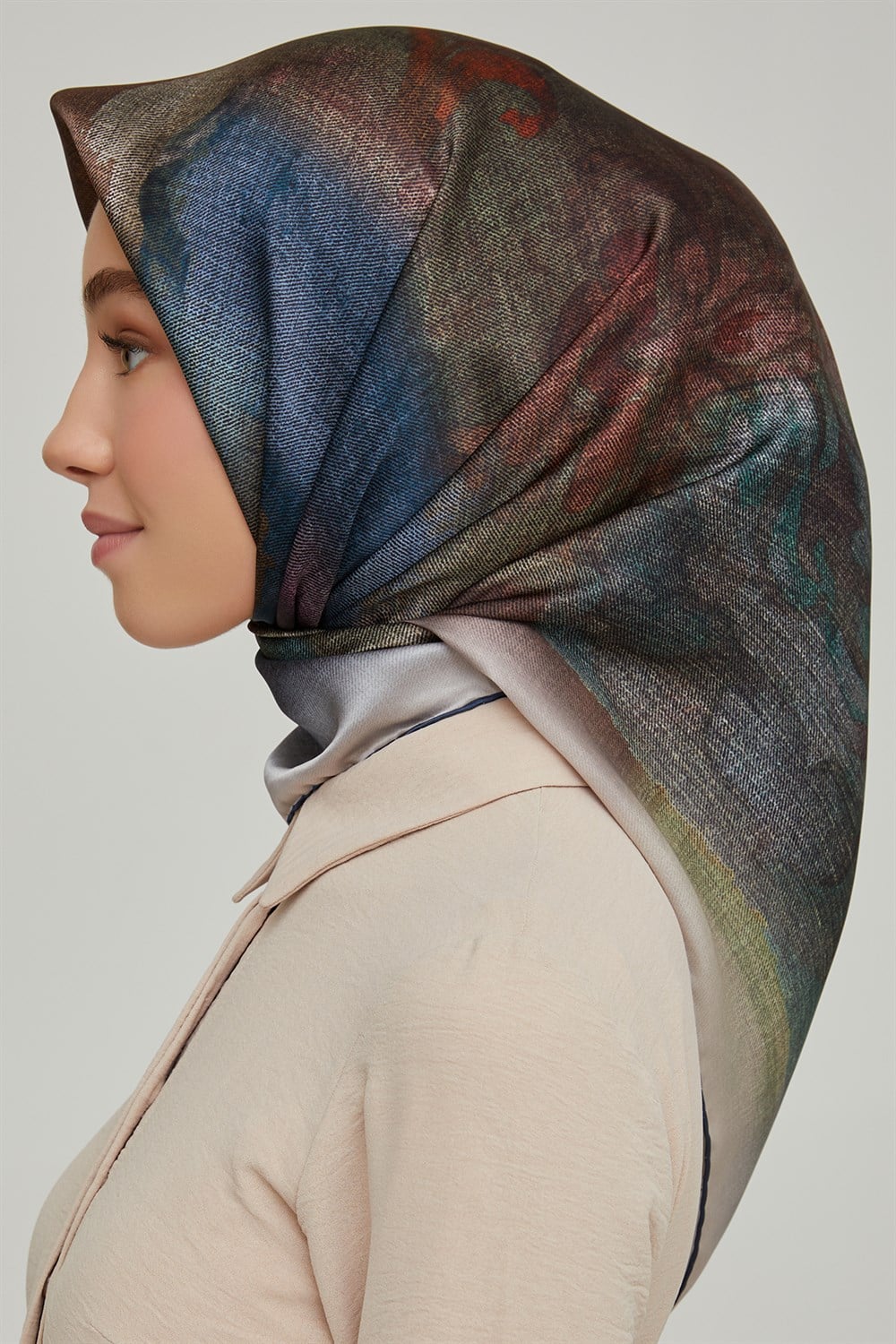 Armine İpek Eşarp 2021/2022 Sonbahar Kış - 8648D-21 - Sura