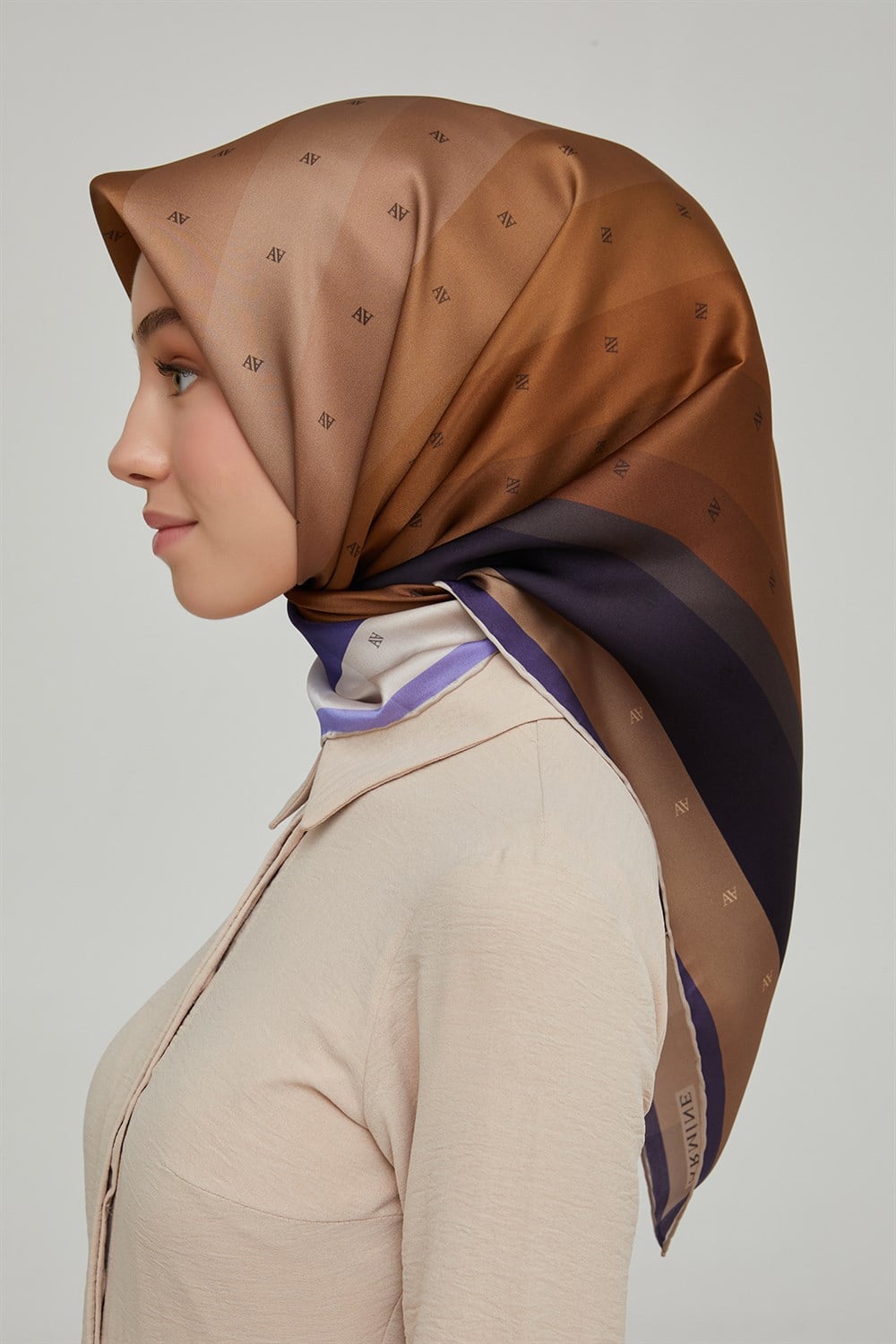 Armine İpek Eşarp 2021/2022 Sonbahar Kış - 8652D-39 - Sura