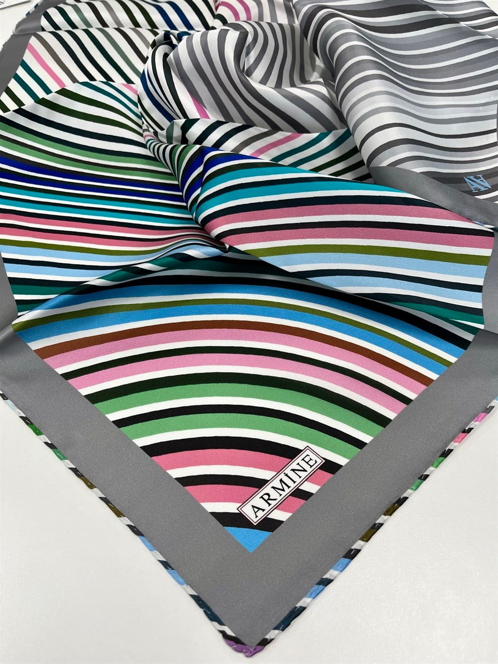 Armine Silk Scarf 2022 Spring-Summer - 8731D-35 - Twill
