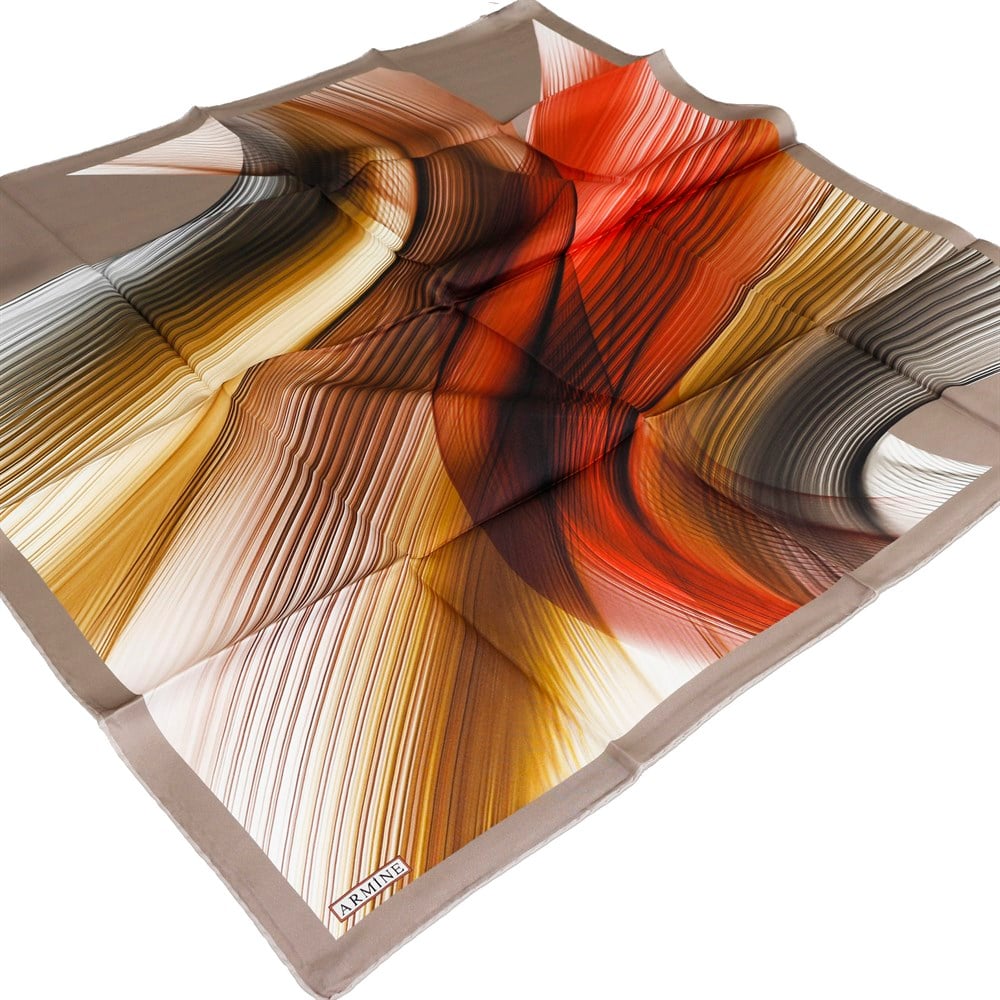 Armine Silk Scarf 2022 Spring-Summer - 8702D-08 - Satin