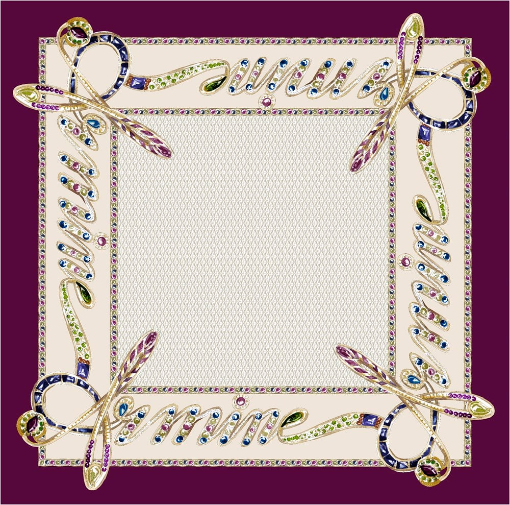 Armine İpek Eşarp 2022 İlkbahar-Yaz - 8762D-37 - Sura