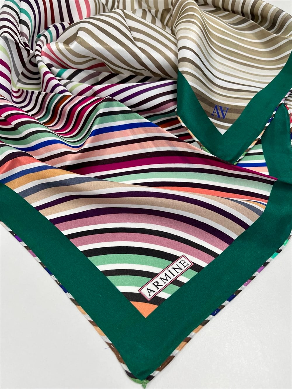 Armine Silk Scarf 2022 Spring-Summer - 8731D-38 - Twill