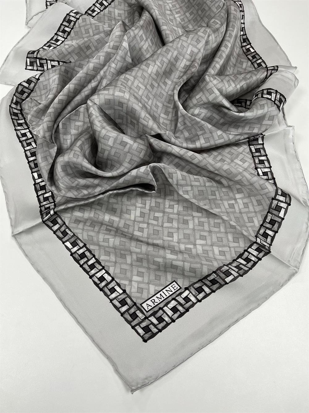 Armine Silk Scarf 2022 Spring-Summer - 8758D-32 - Twill