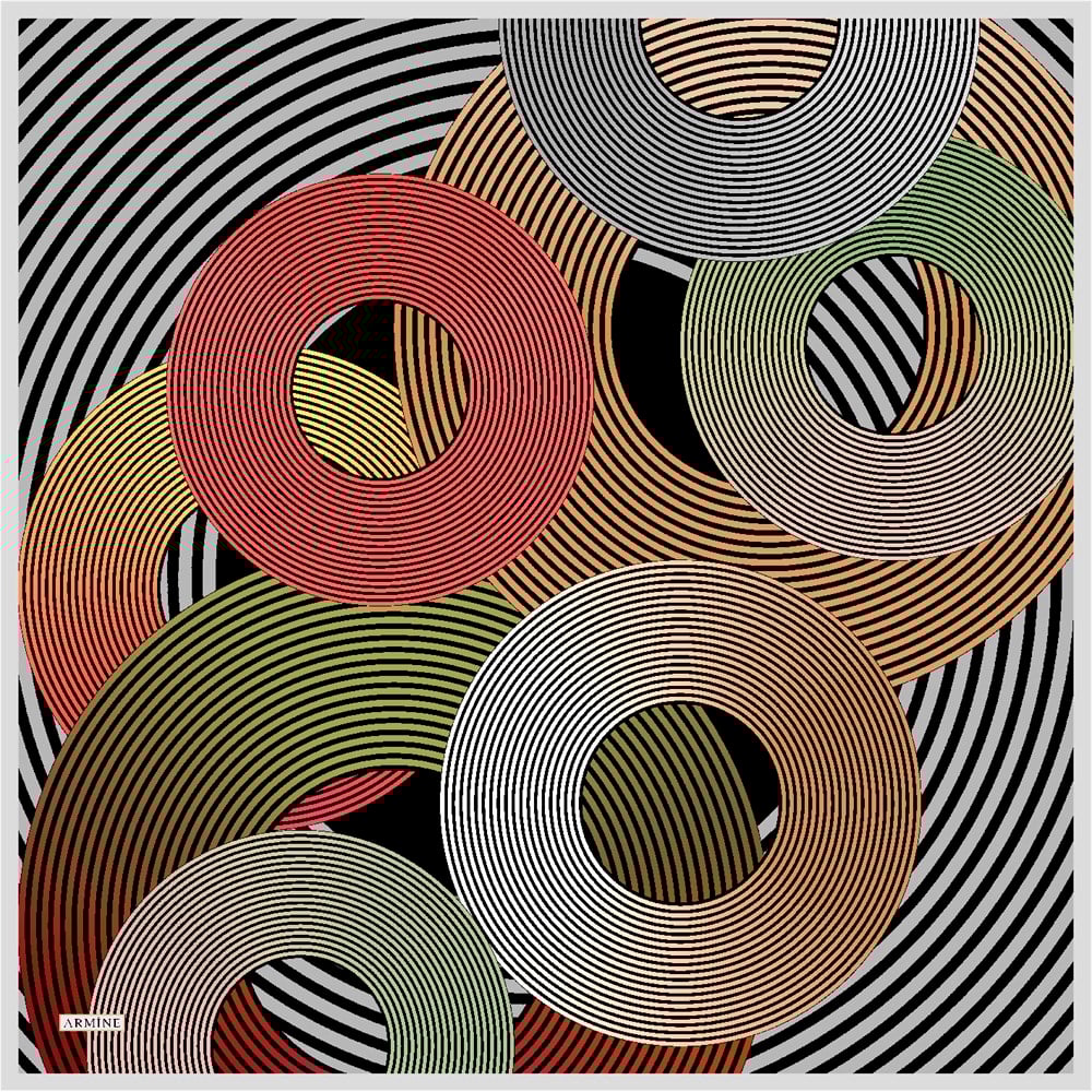 Armine İpek Eşarp 2022 İlkbahar-Yaz - 8729D-34 - Tivil