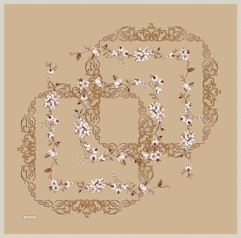 Armine İpek Eşarp 2022 İlkbahar-Yaz - 8716D-31 - Sura