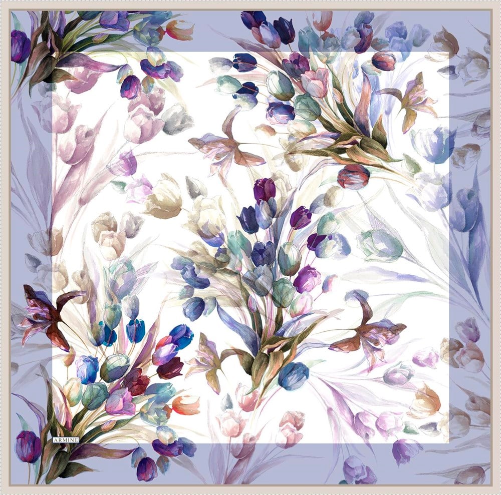 Armine İpek Eşarp 2022 İlkbahar-Yaz - 8715D-03 - Sura