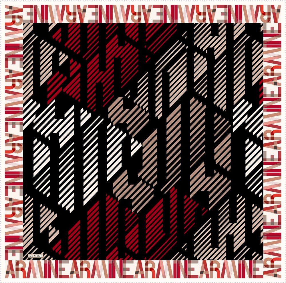 Armine İpek Eşarp 2022 İlkbahar-Yaz - 8712D-01 - Tivil