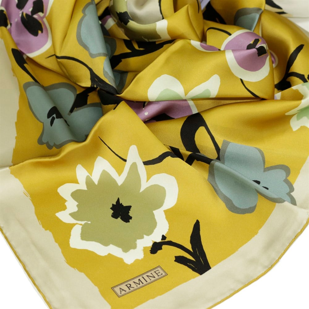 Armine Silk Scarf 2022 Spring-Summer - 8722D-20 - Satin