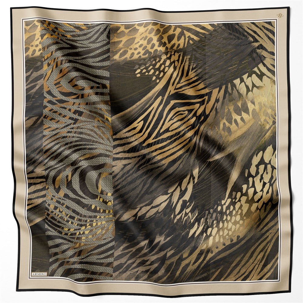 Armine Silk Scarf 2022/2023 Fall Winter - 8837D-31 - Satin
