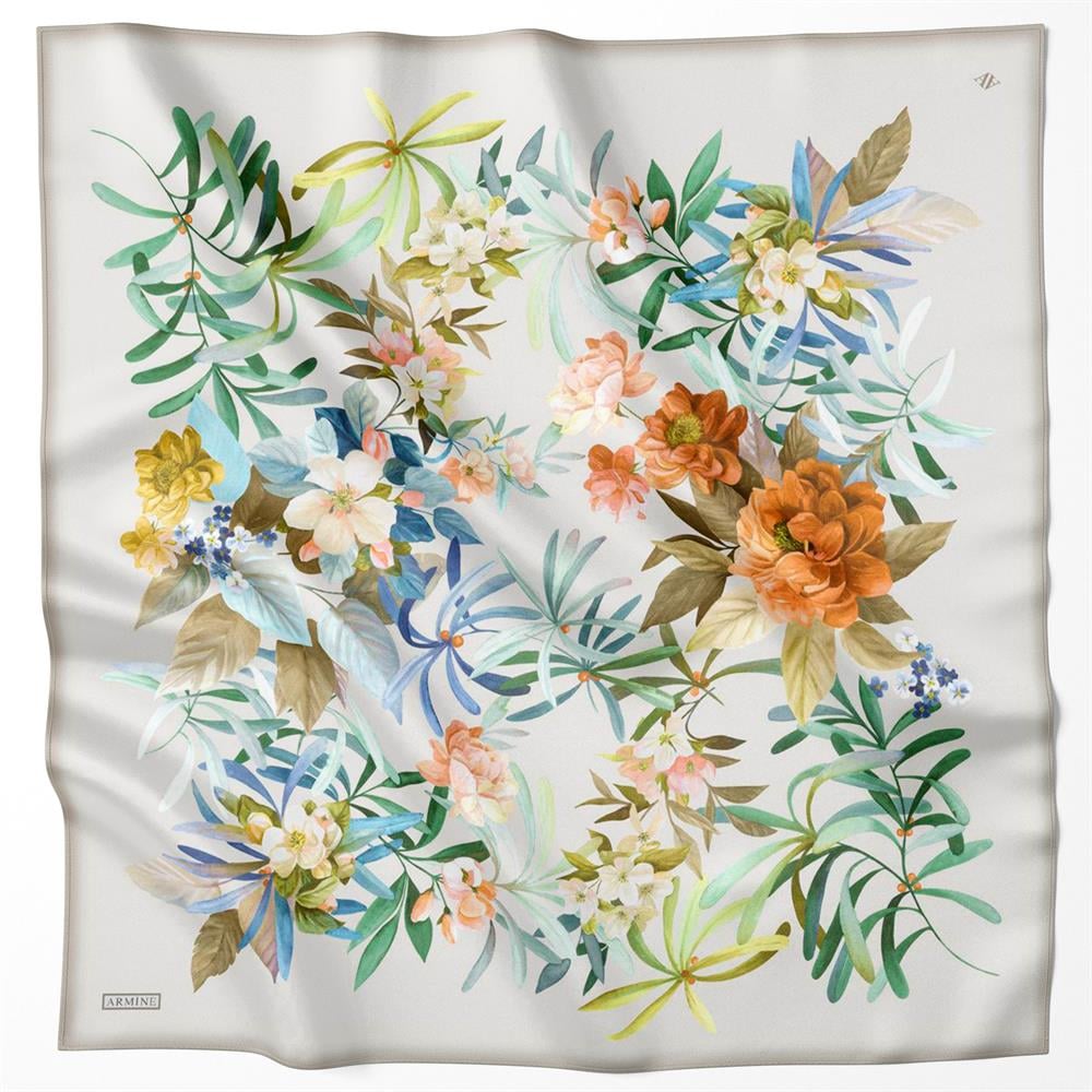 Armine İpek Eşarp 2023 İlkbahar-Yaz - 8941D-09 - Sura