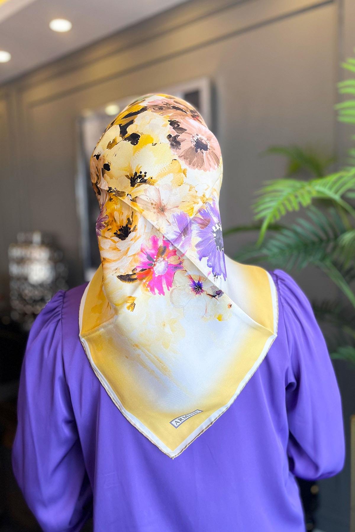 Armine İpek Eşarp 2023 İlkbahar-Yaz - 8949D-06 - Sura