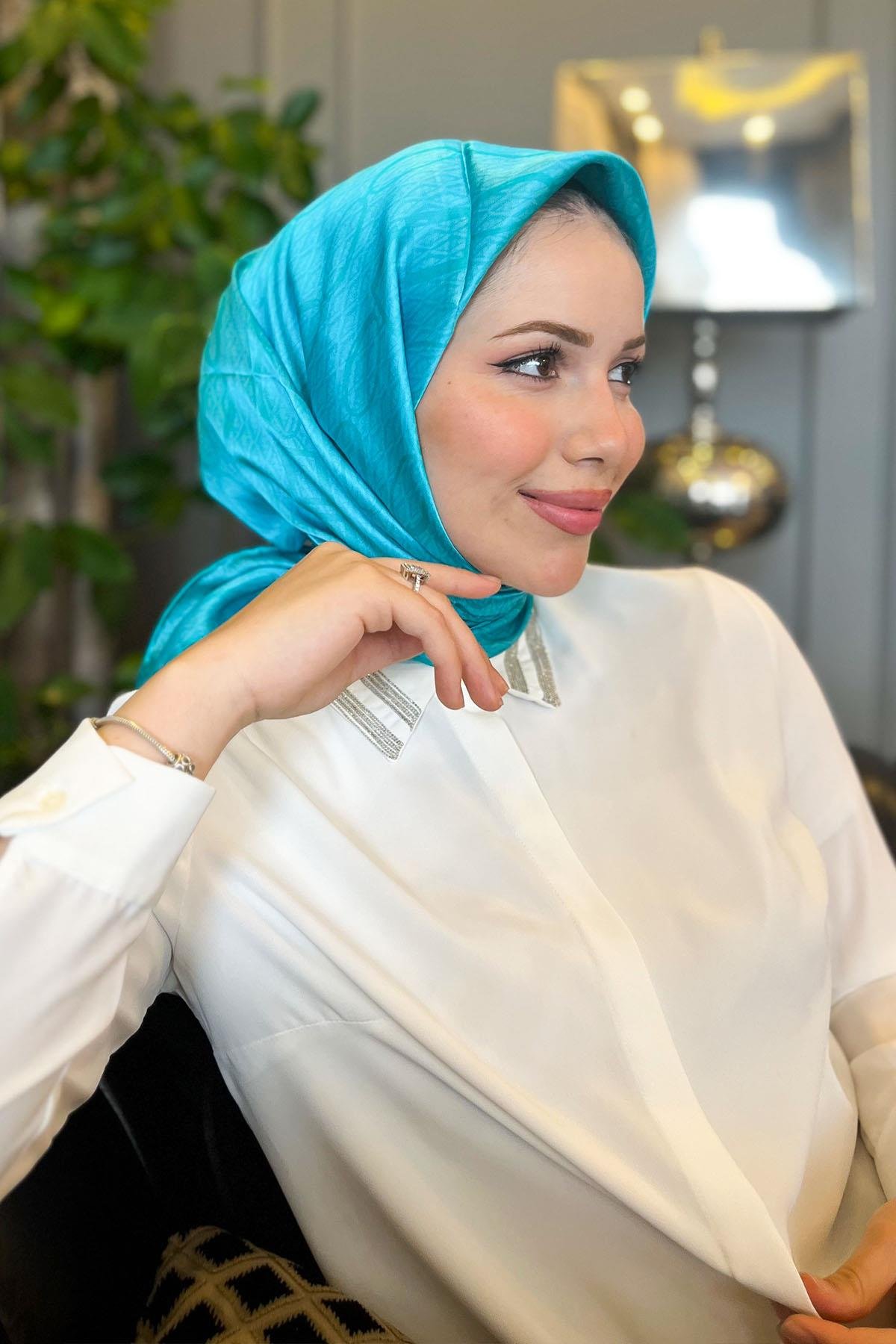 Armine İpek Eşarp 2023 İlkbahar-Yaz - 8925D-59 - Sura