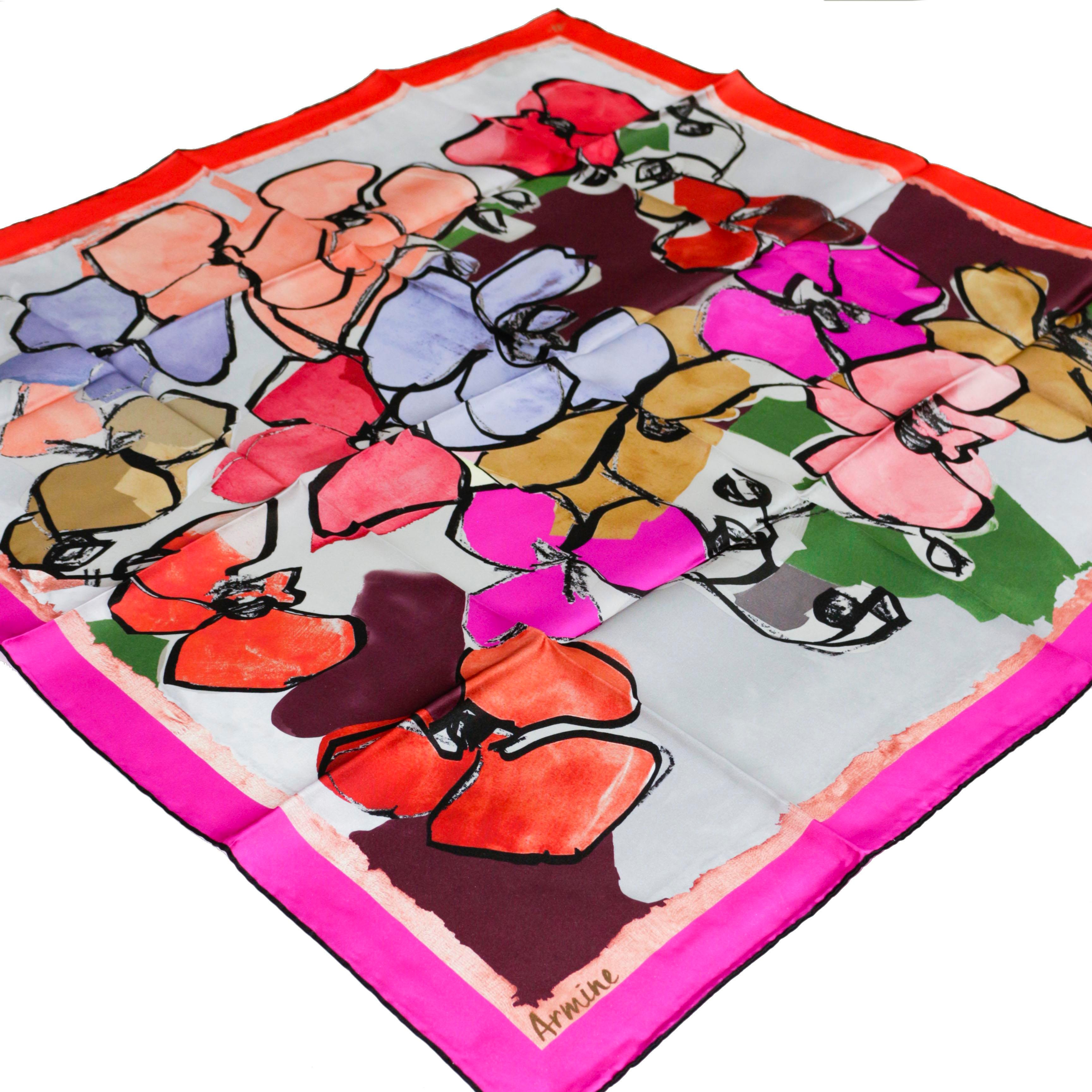 Armine İpek Eşarp 2023 İlkbahar-Yaz - 8914D-13 - Sura