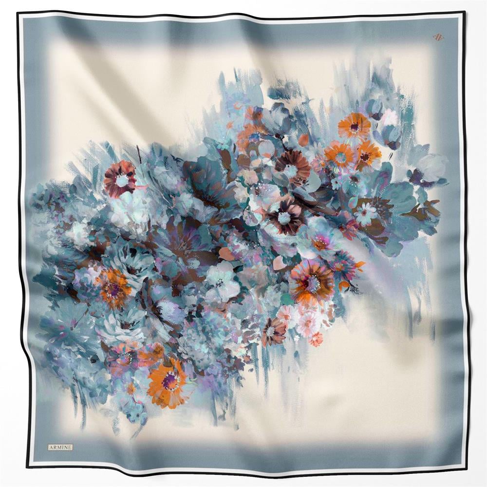 Armine İpek Eşarp 2023 İlkbahar-Yaz - 8949D-54 - Tivil