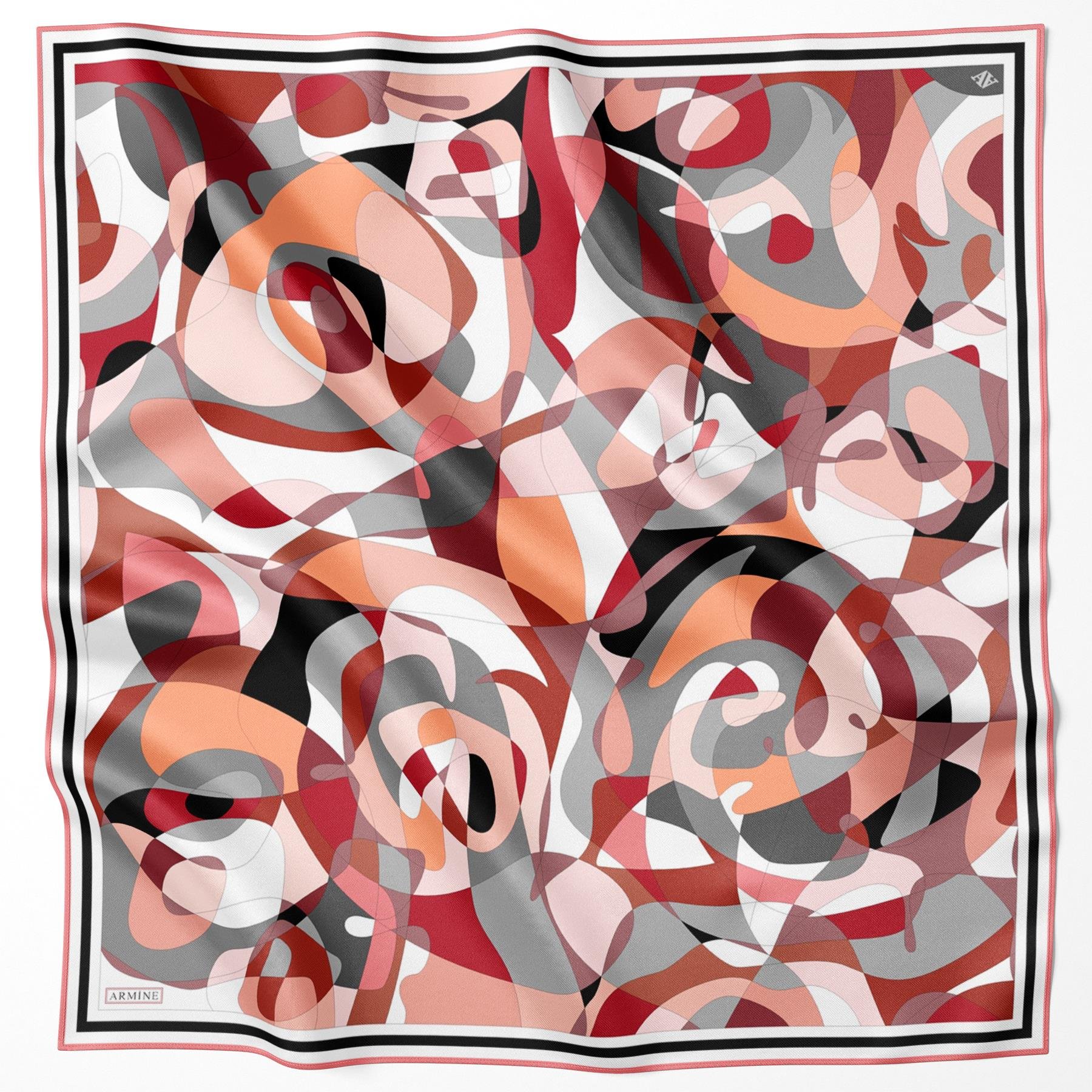 Armine İpek Eşarp 2023 İlkbahar-Yaz - 8926D-39 - Sura