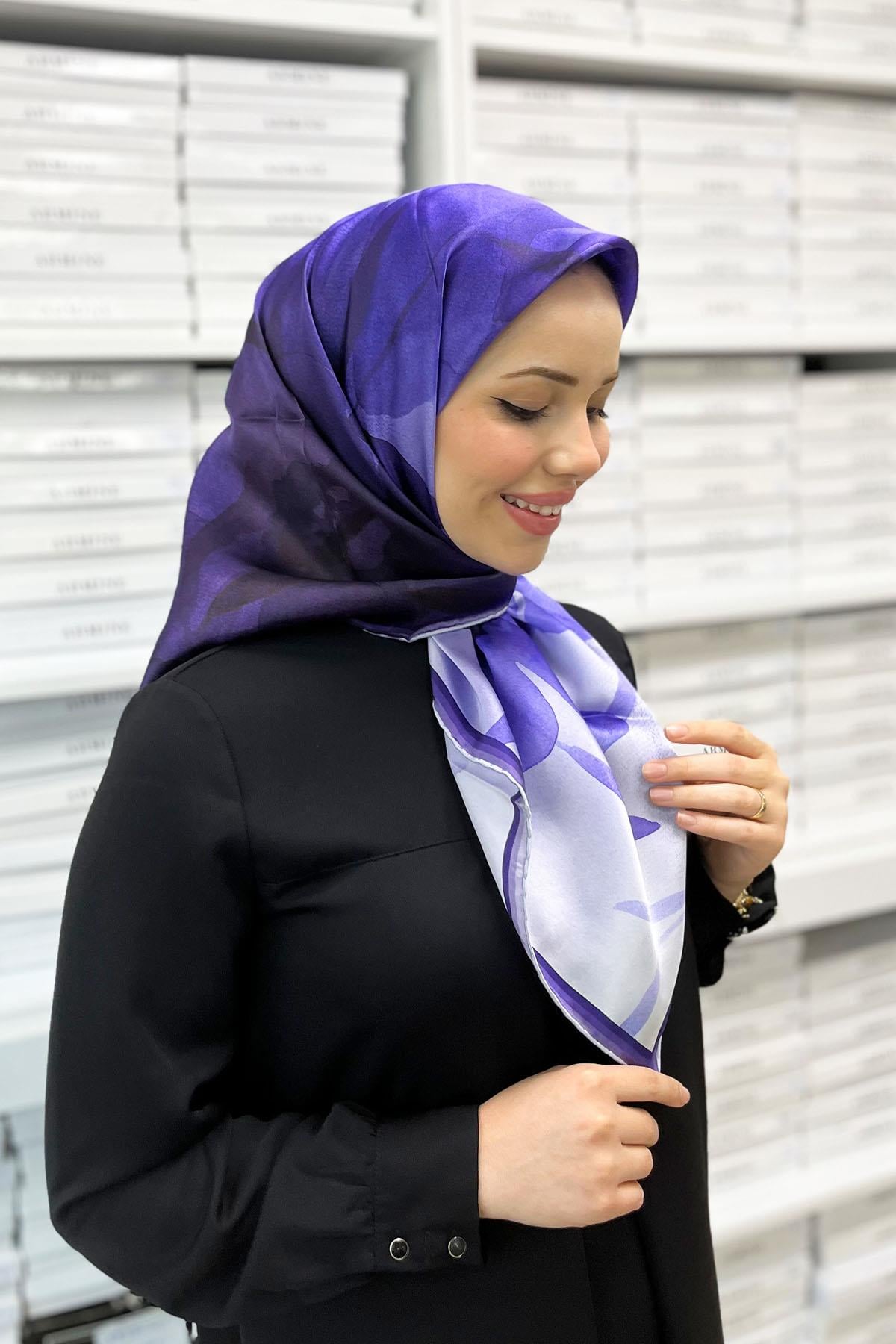 Armine İpek Eşarp 2023 İlkbahar-Yaz - 8953D-04 - Tivil